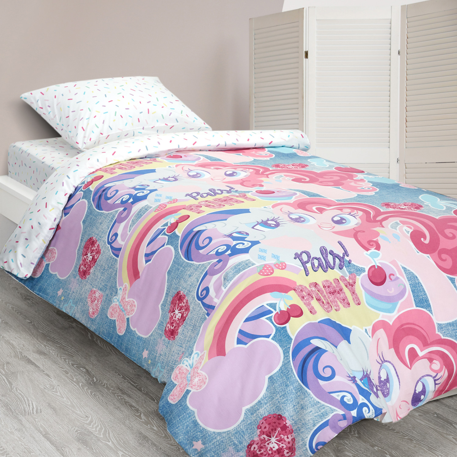 Постельное белье детское Подружки пони