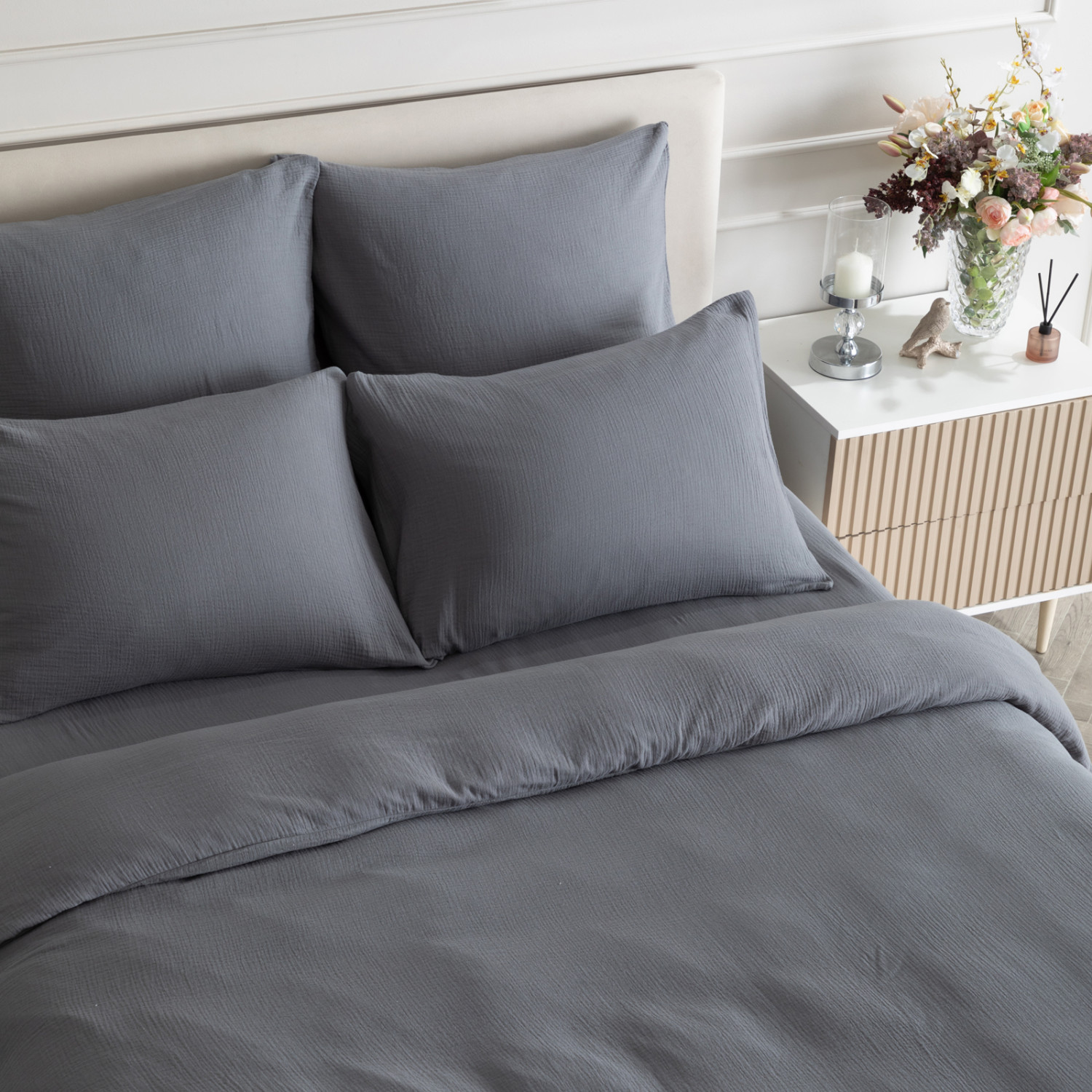 Постельное белье Nuvola grigia - фото № 7