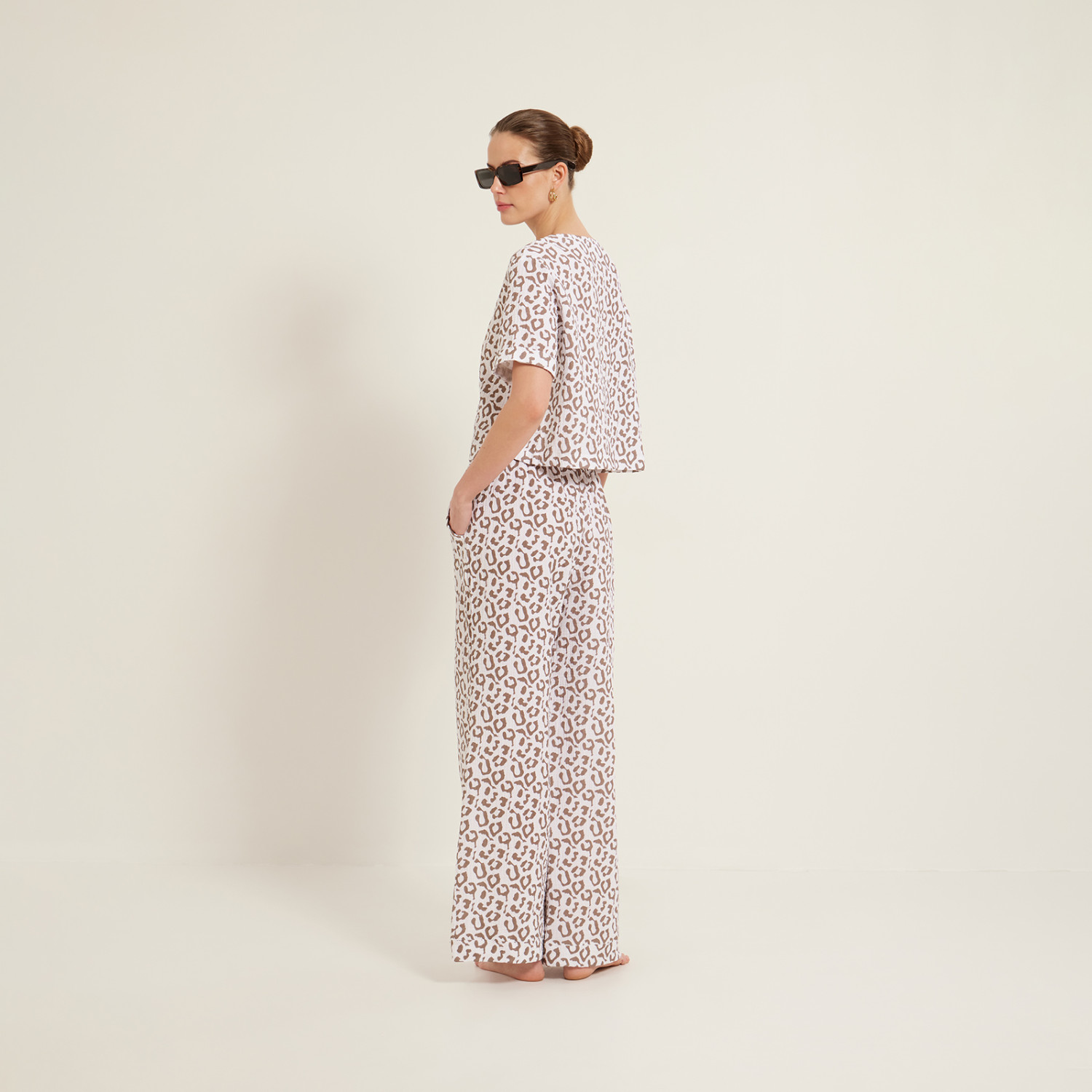 Брюки Анималистичный/Animale - фото № 3