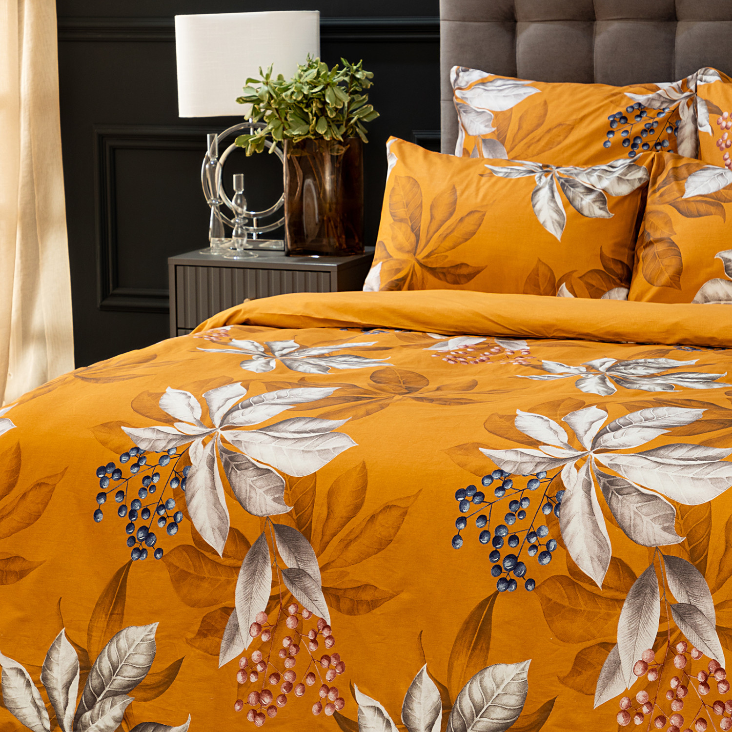 Постельное белье Schefflera перкаль - фото № 3