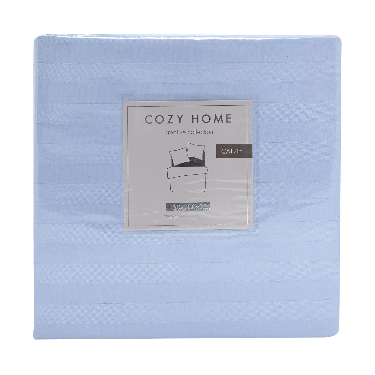 Простыня на резинке Comet blue - фото № 3