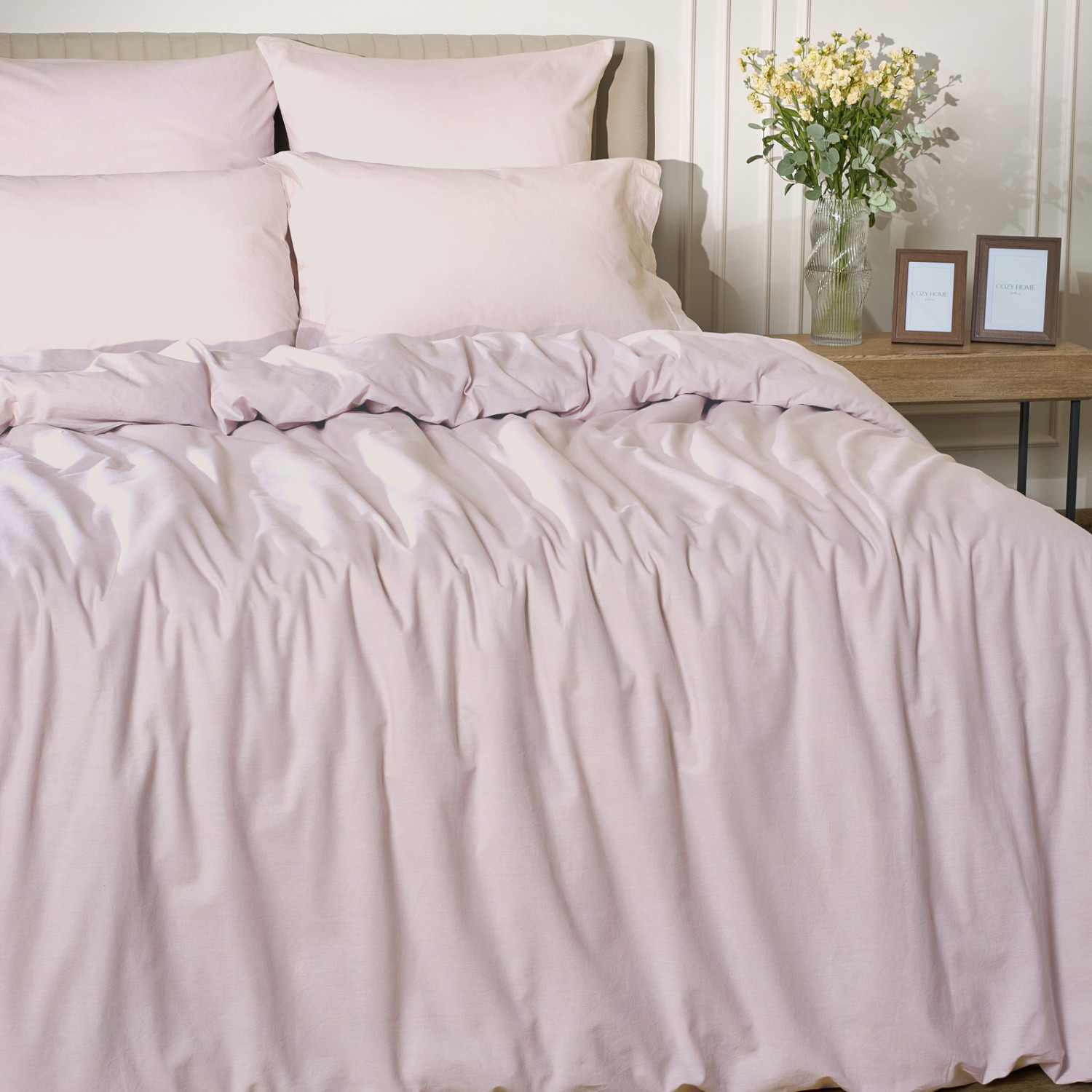 Постельное белье Лилово-серый/Gray Lilac - фото № 5