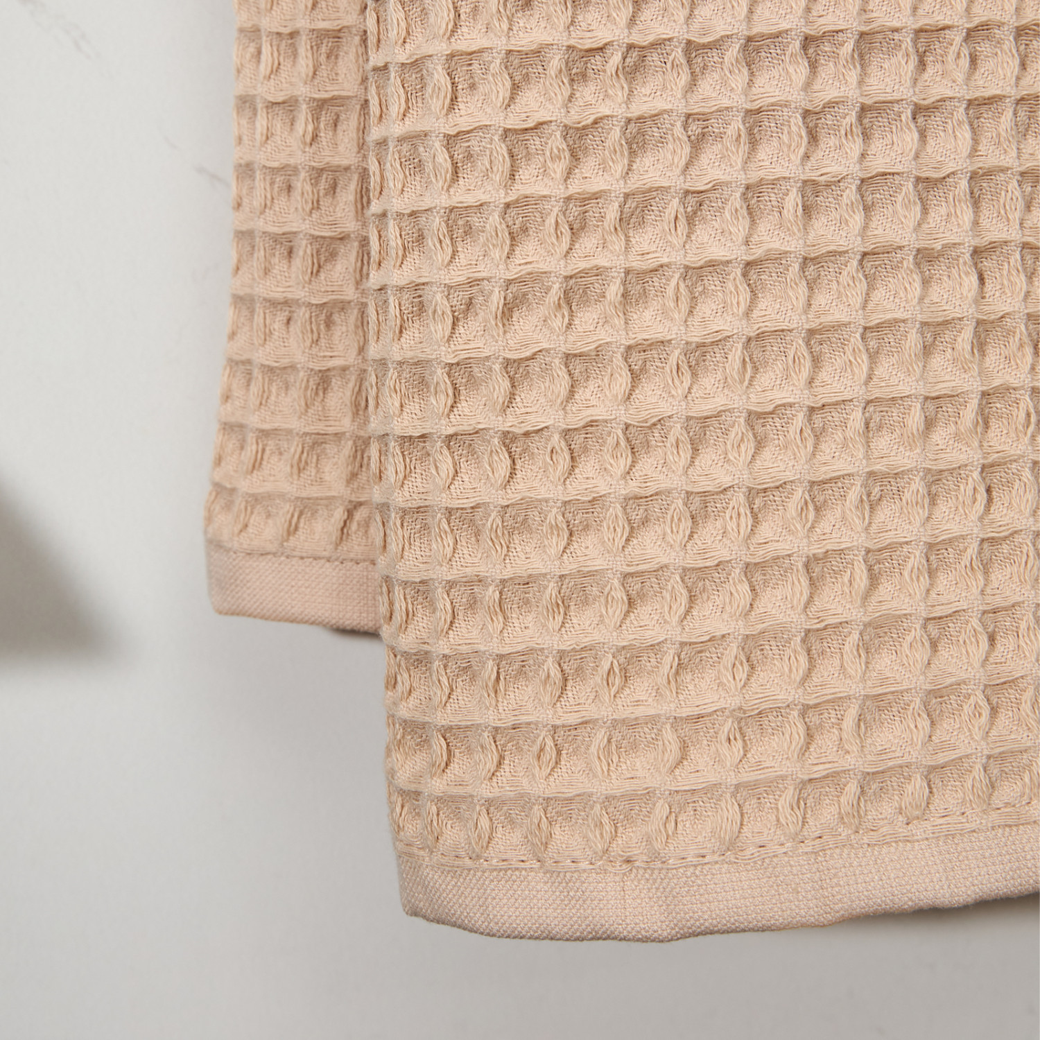 Полотенце вафельное Lorgo, песок - фото № 2