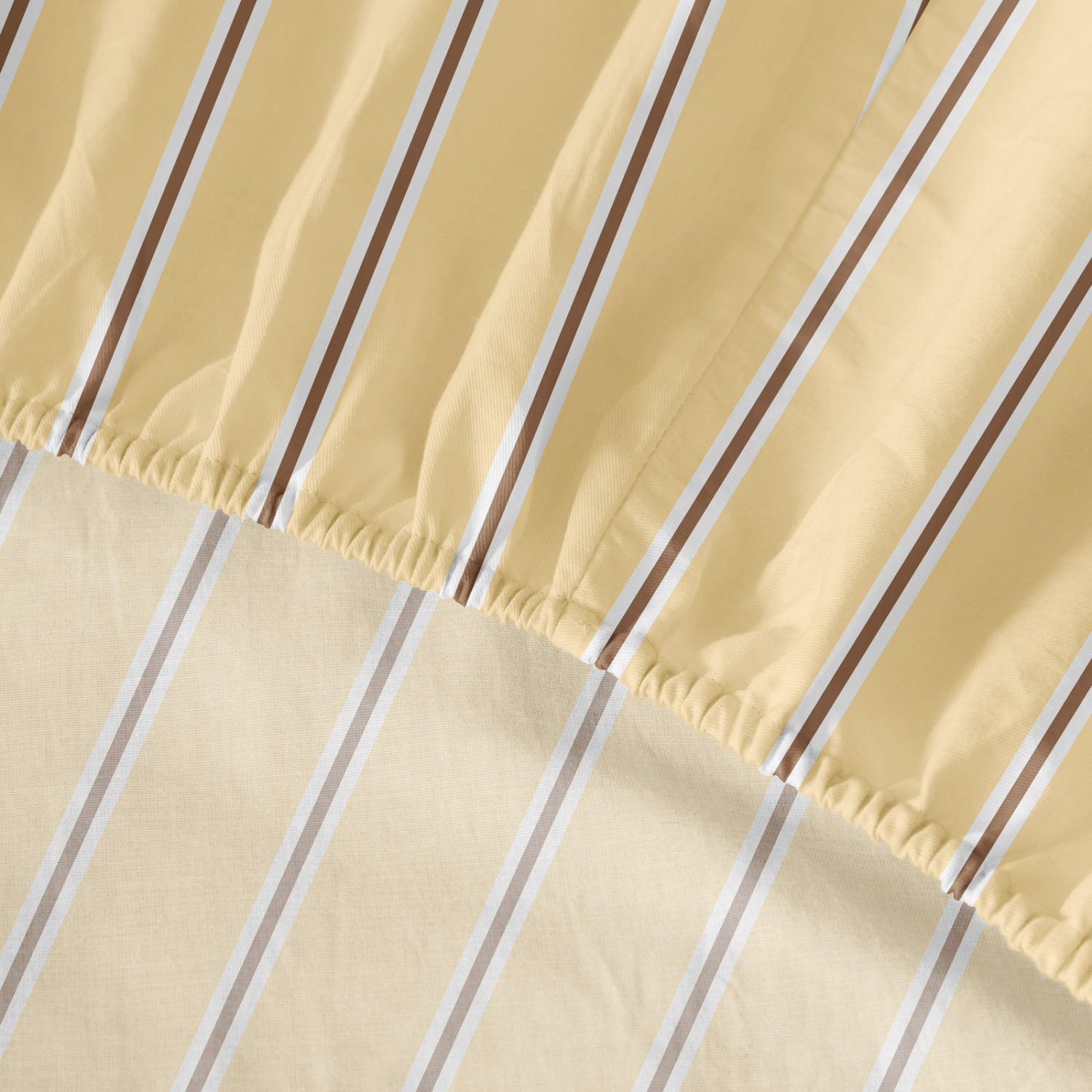 Простыня на резинке Масло (полоска) - фото № 3