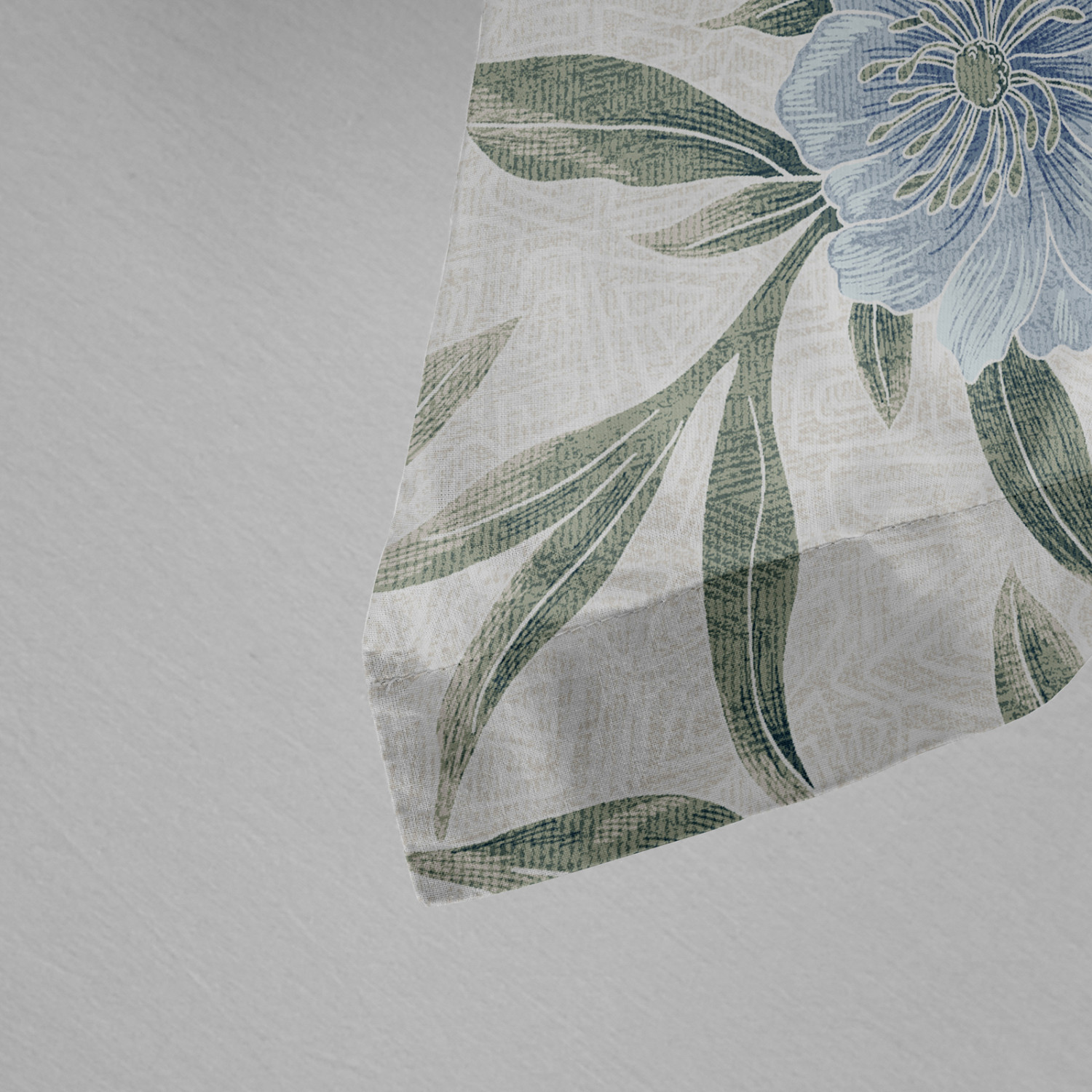 Комплект наволочек Эстелла (голубой) с ушками - фото № 3