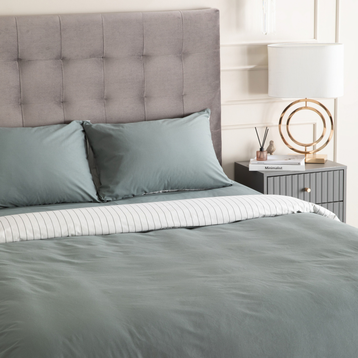 Постельное белье Graphit stripe - фото № 8