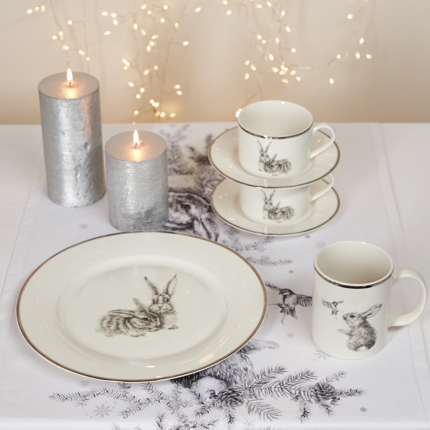 Тарелка Silver Rabbit II - фото № 3