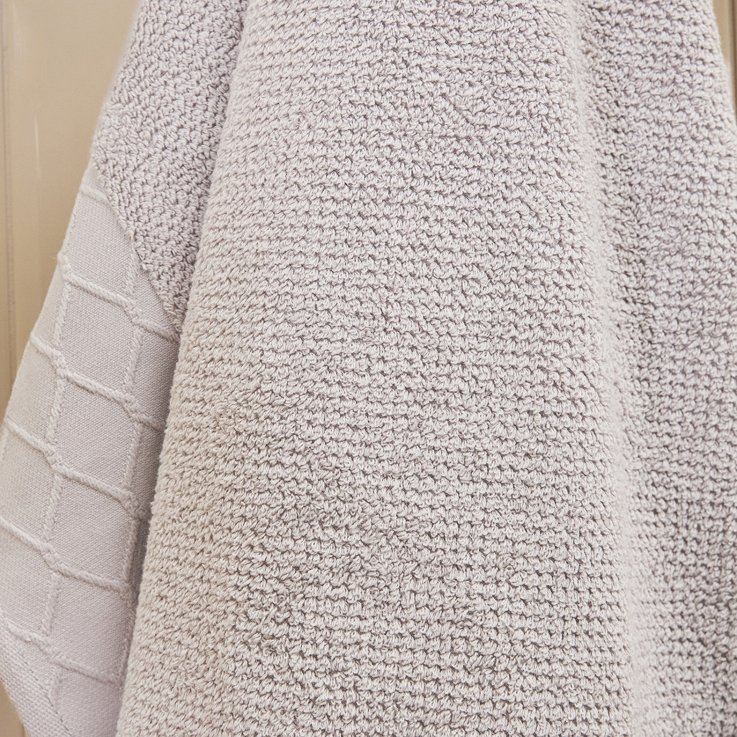 Полотенце махровое Savona, серое - фото № 2