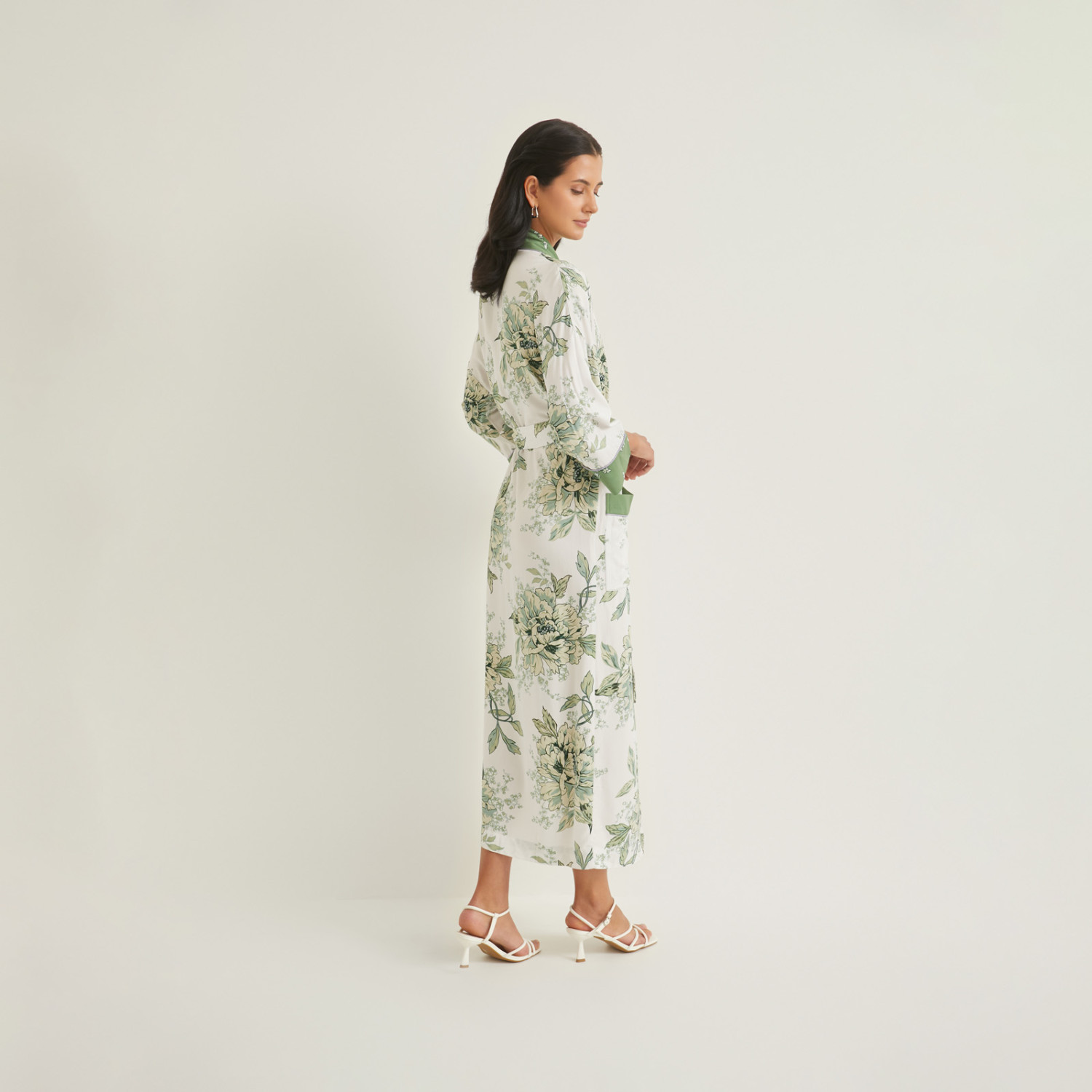 Халат Зеленый нефрит/Green Jade - фото № 3