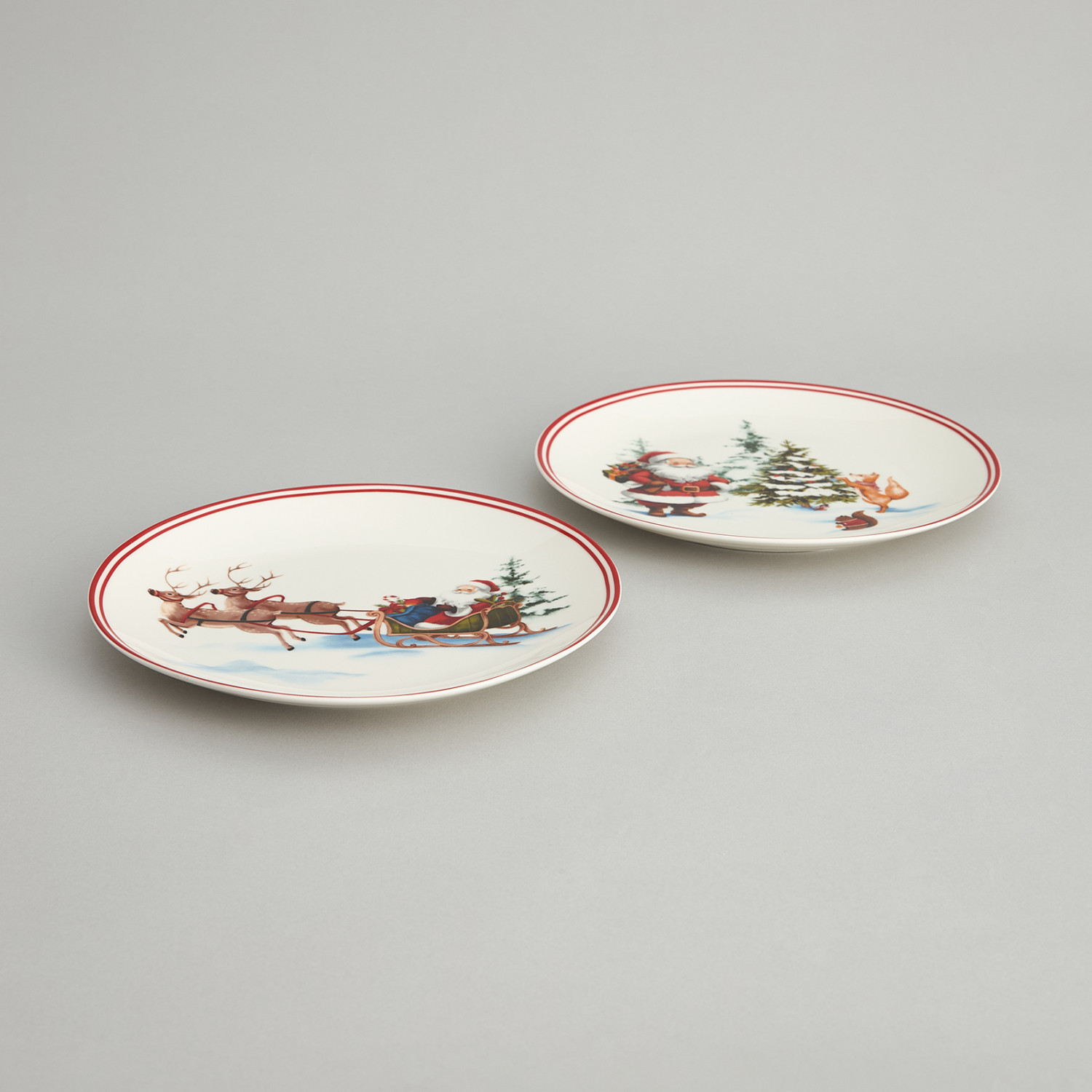 Набор тарелок Рождество/Noel I - фото № 6