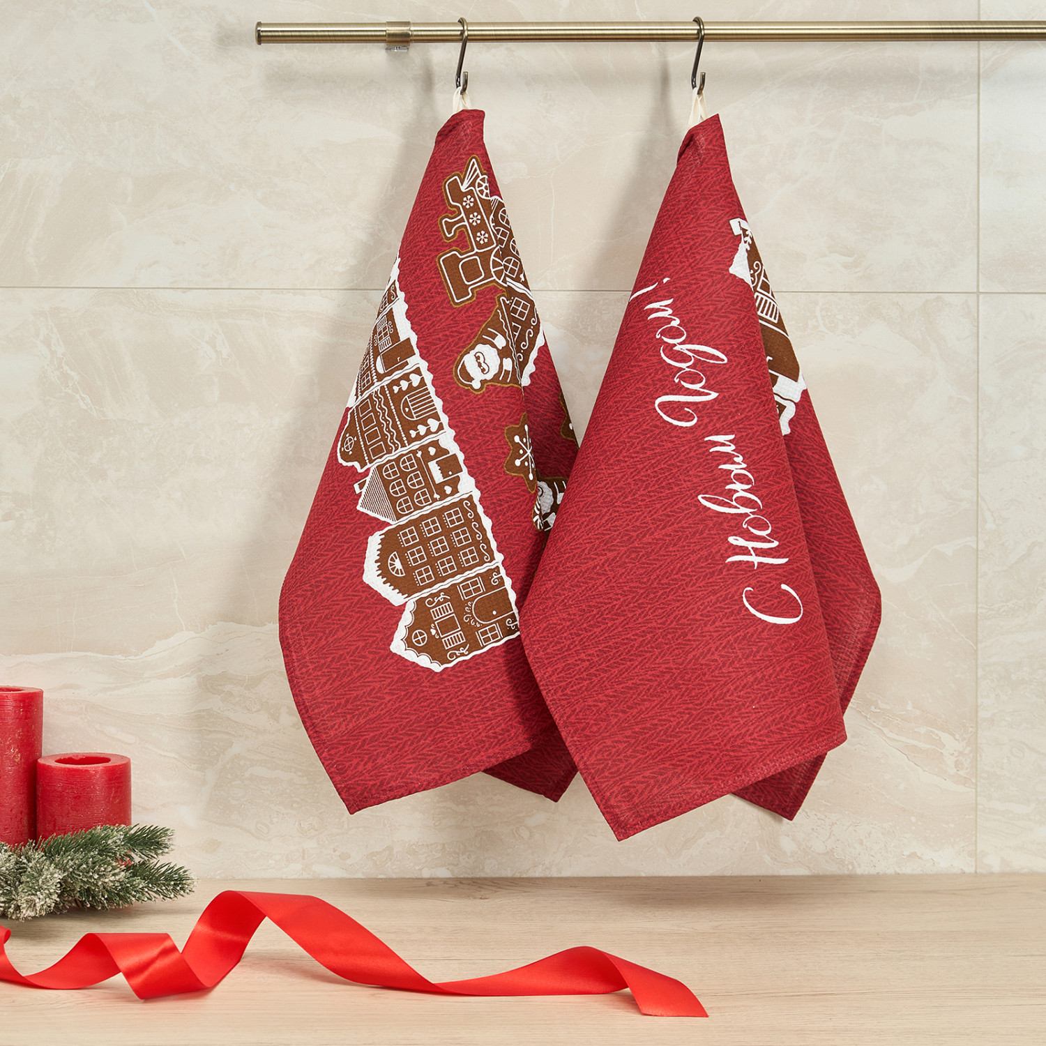 Комплект полотенец Sweet holiday - фото № 2