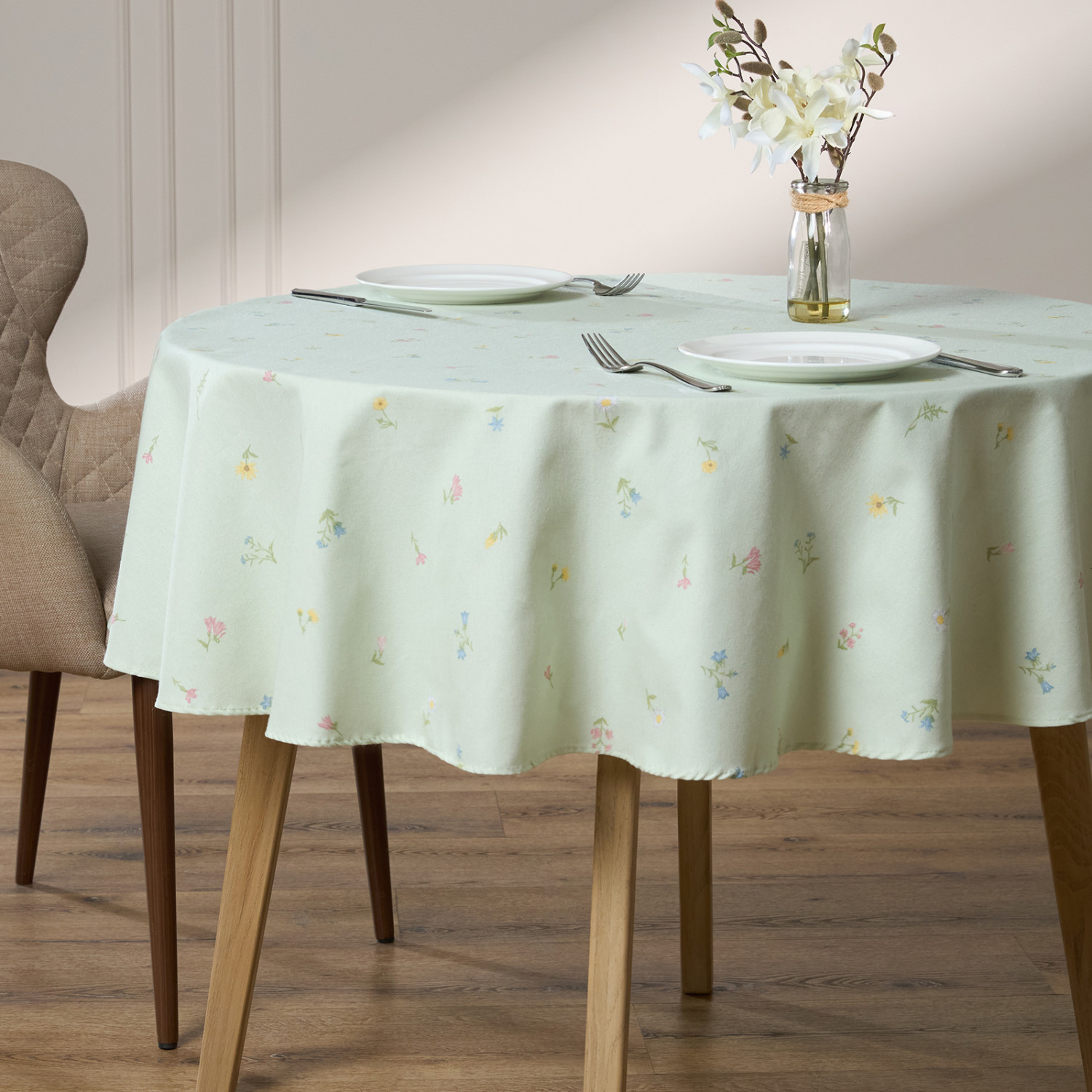 Скатерть круглая Эссельва/Esselva I - фото № 2