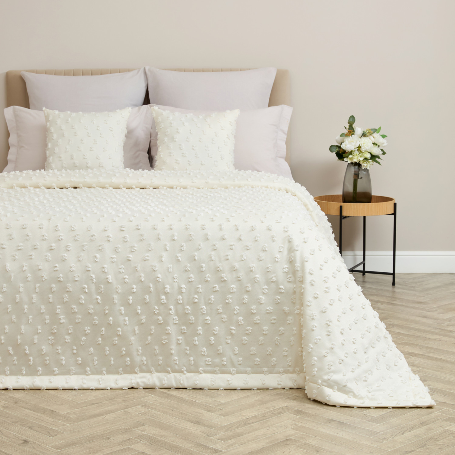 Покрывало Letizia, молочный - фото № 11