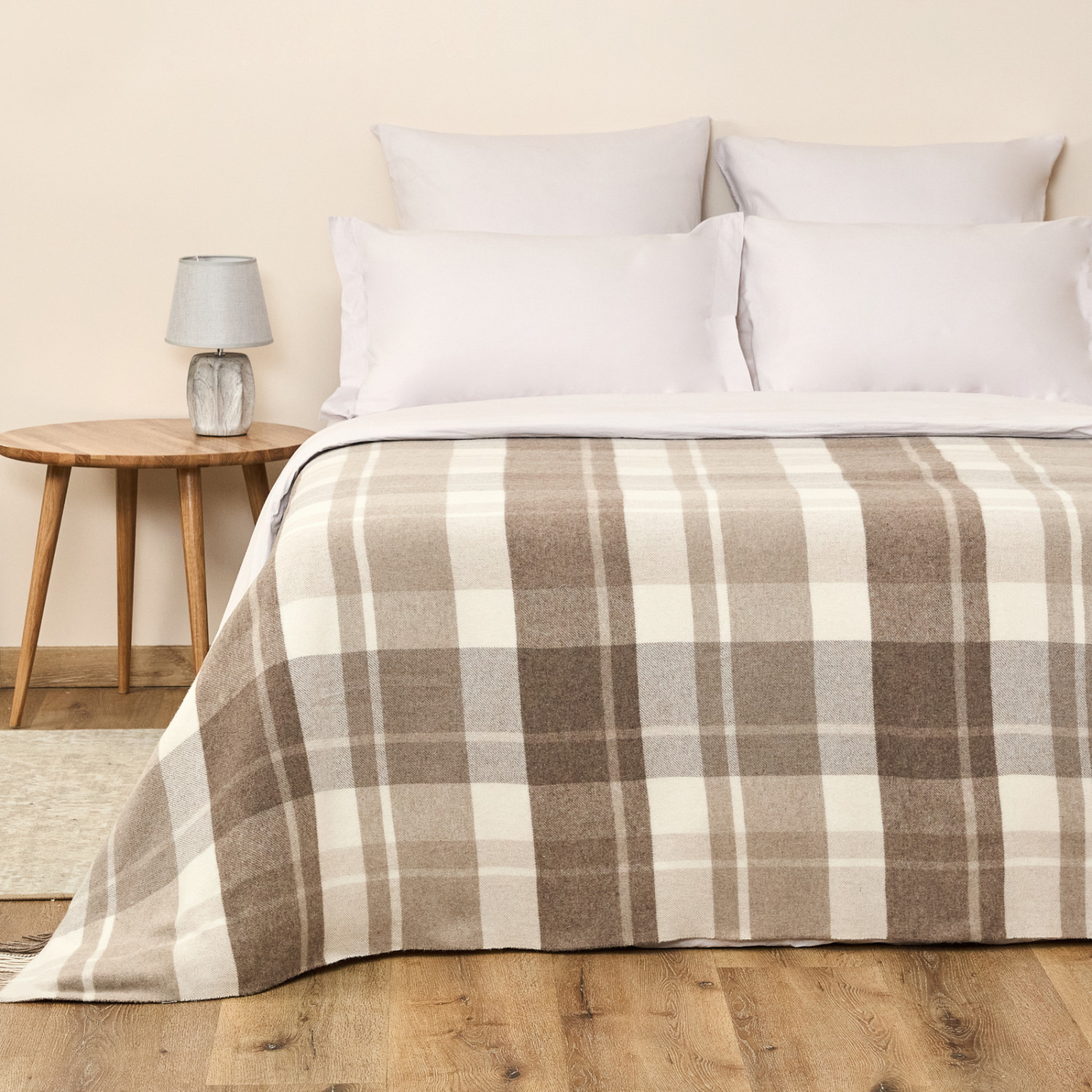 Плед Toscana, бежевый - фото № 2