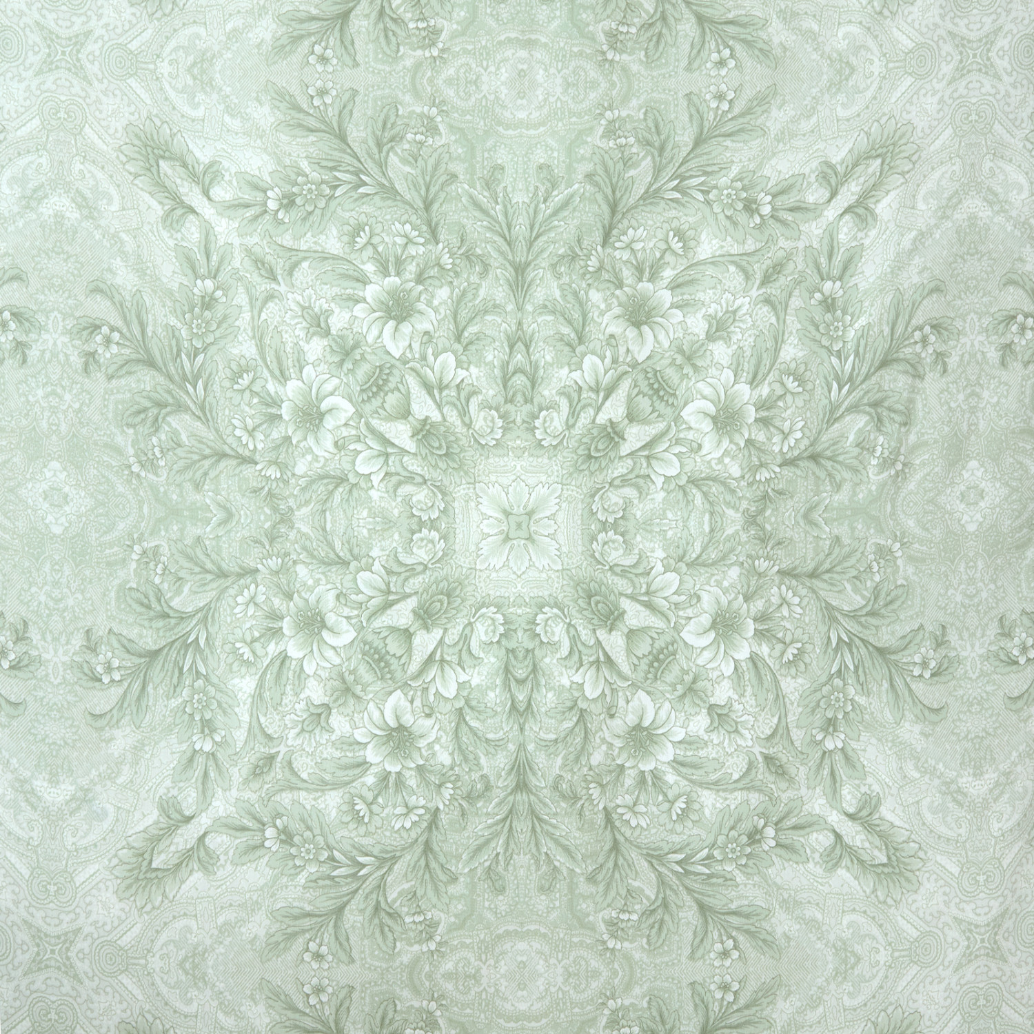 Постельное белье Venetto, зеленое (тубус) - фото № 13