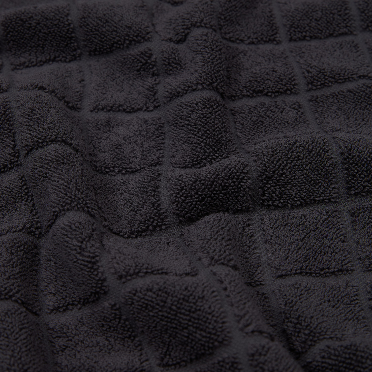 Полотенце махровое Altero, графит - фото № 5