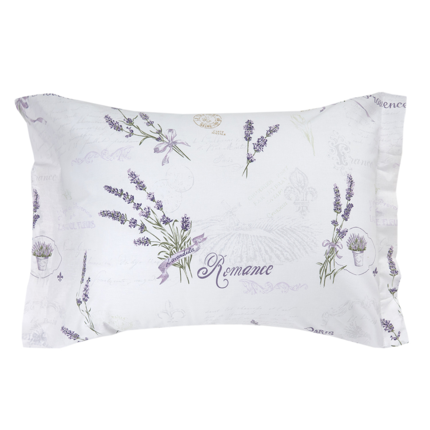 Комплект наволочек Лаванда с ушками, лаванда - фото № 2