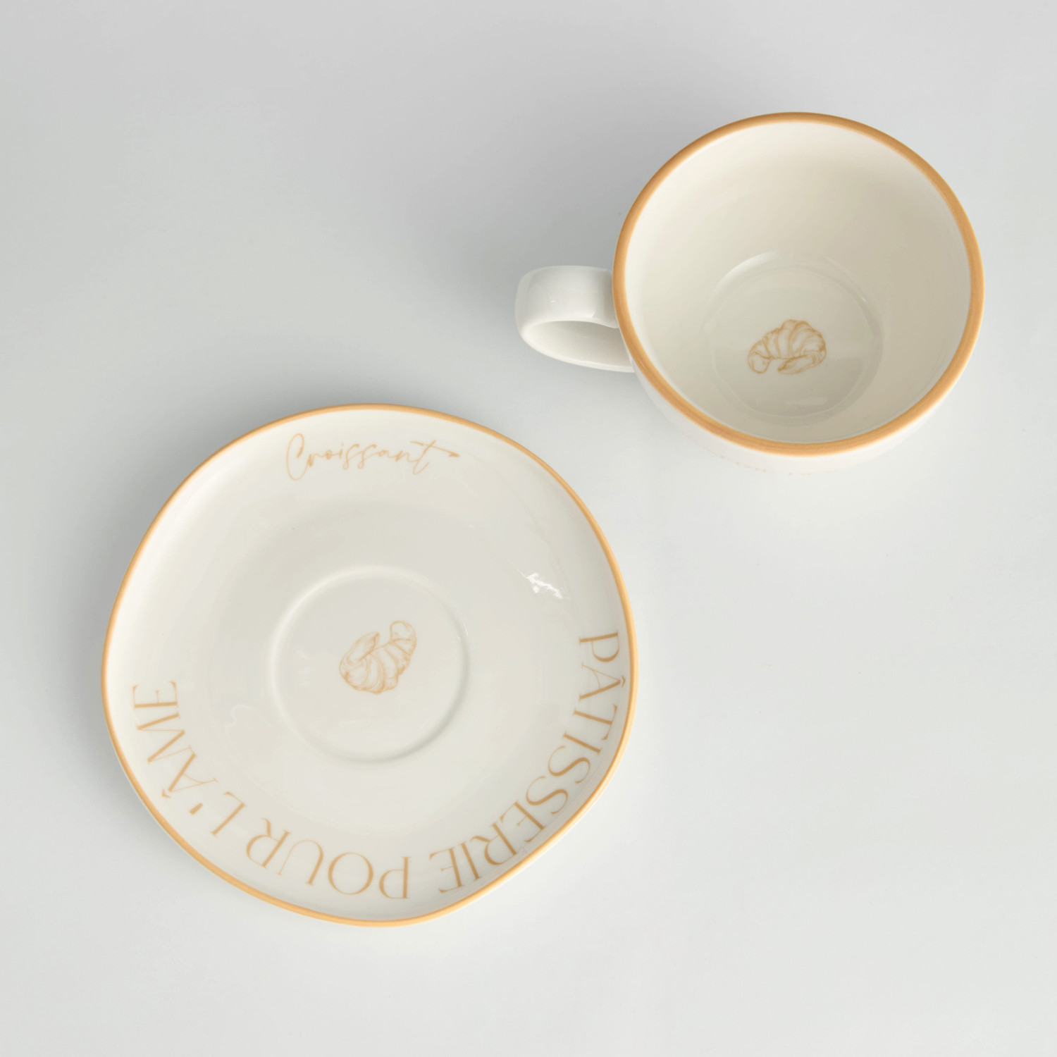 Чайная пара Круассан/Croissant - фото № 5
