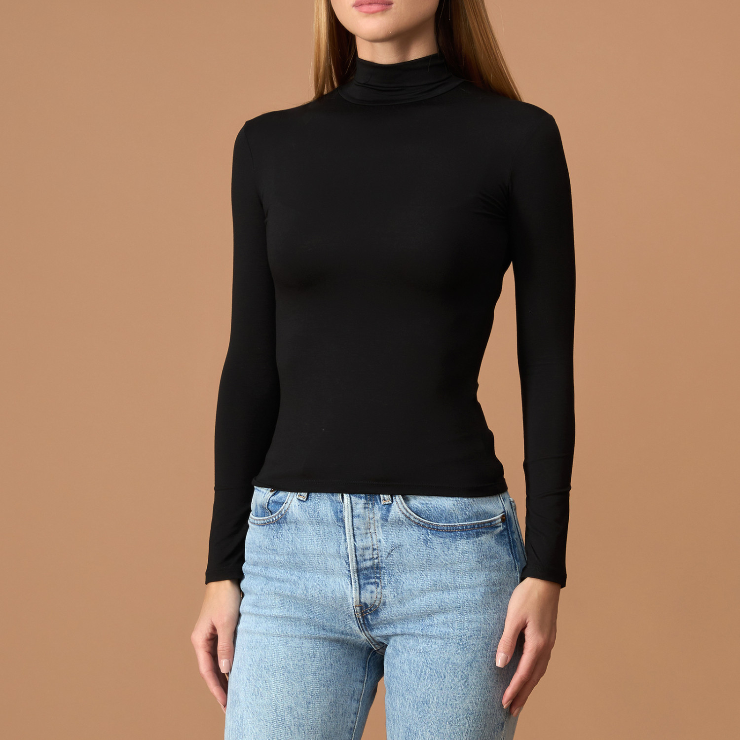 Водолазка Everyday, черная - фото № 3