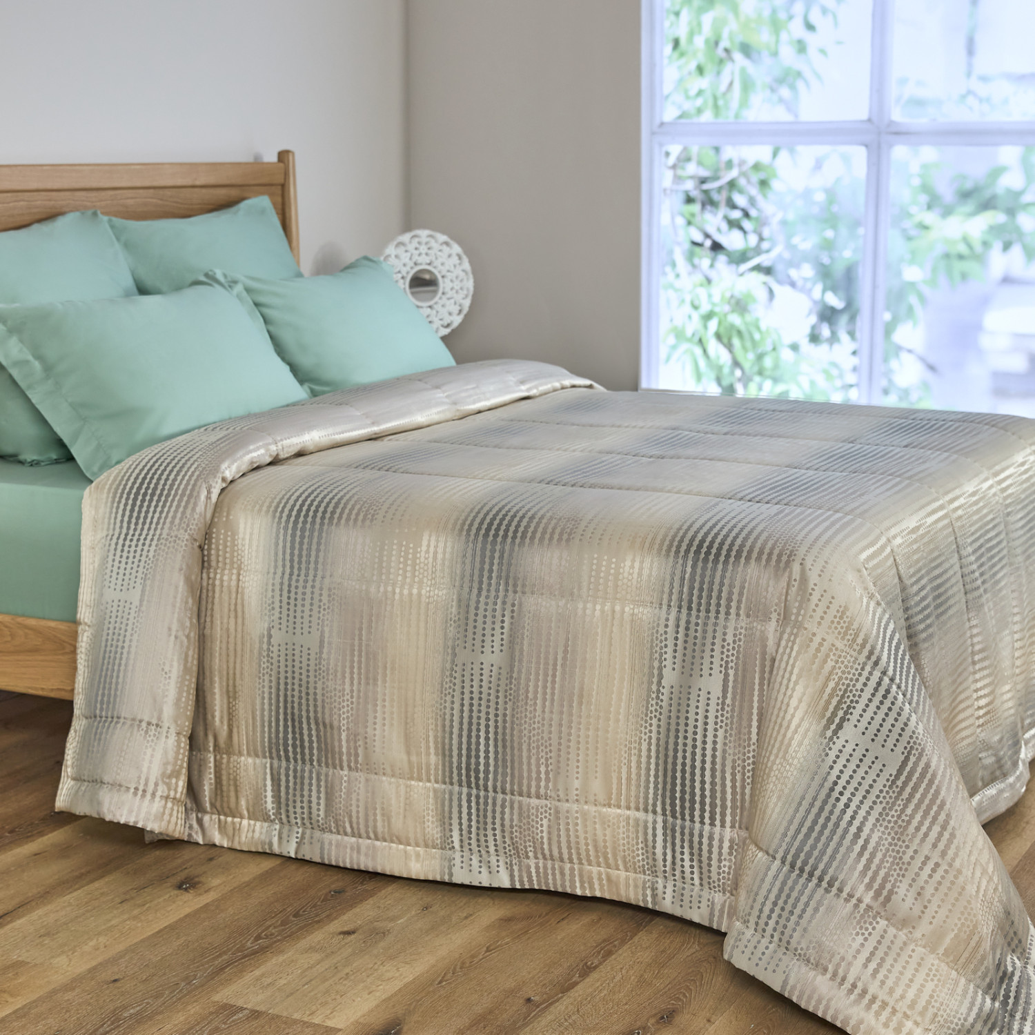 Покрывало Onde, бежевое