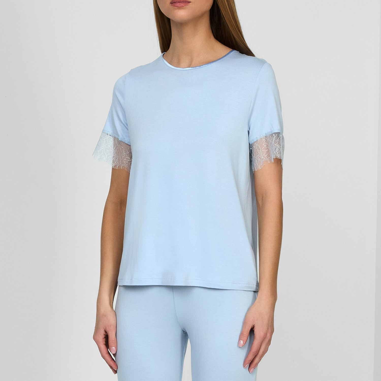 Пижама Autumn, голубая I - фото № 3