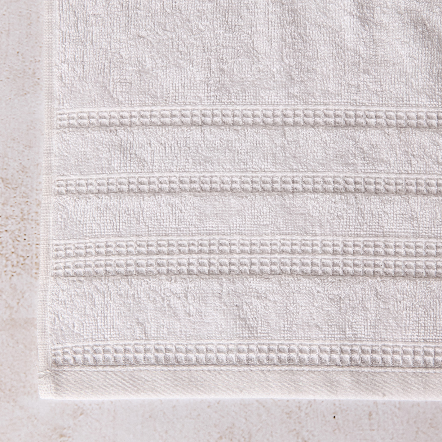 Полотенце махровое Jocelyn, белое - фото № 3