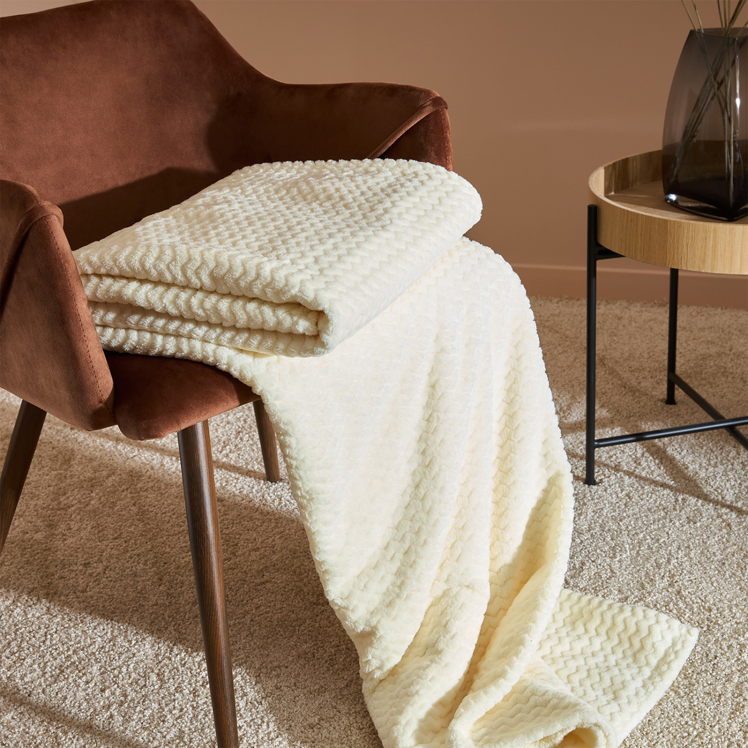 Плед Delizioso, желтый - фото № 3