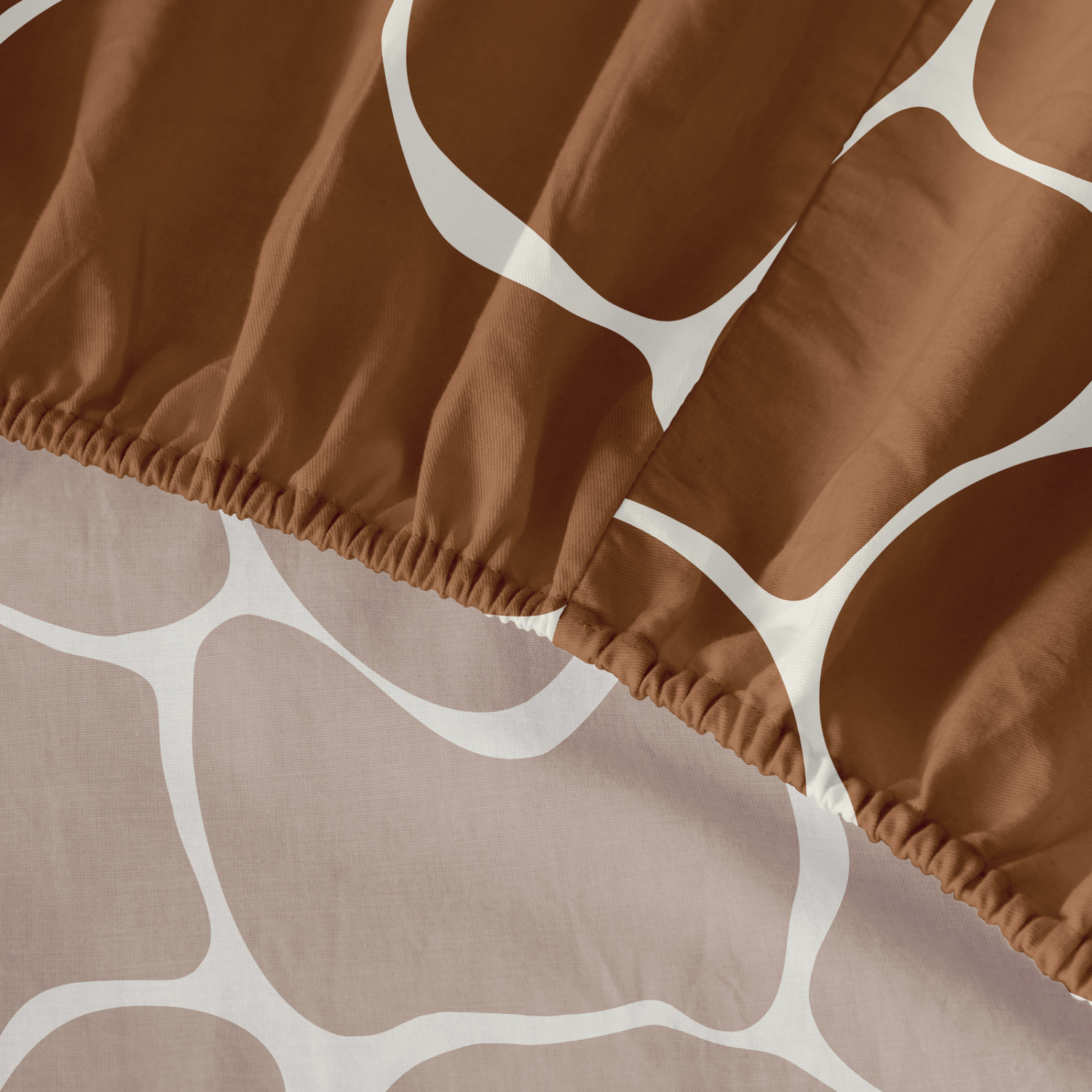 Простыня на резинке Жаркая саванна - фото № 3