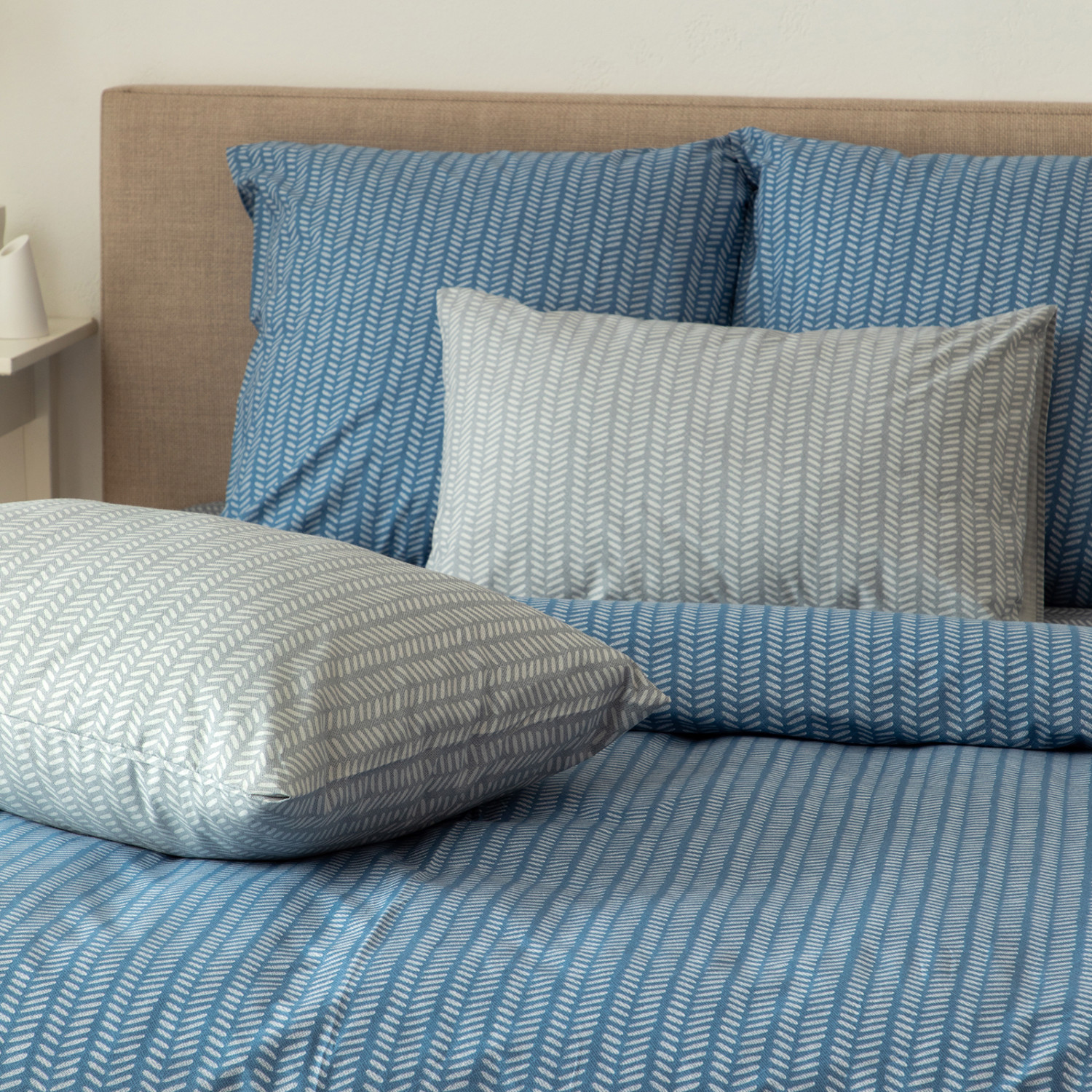 Постельное белье Gustavo, голубое - фото № 12