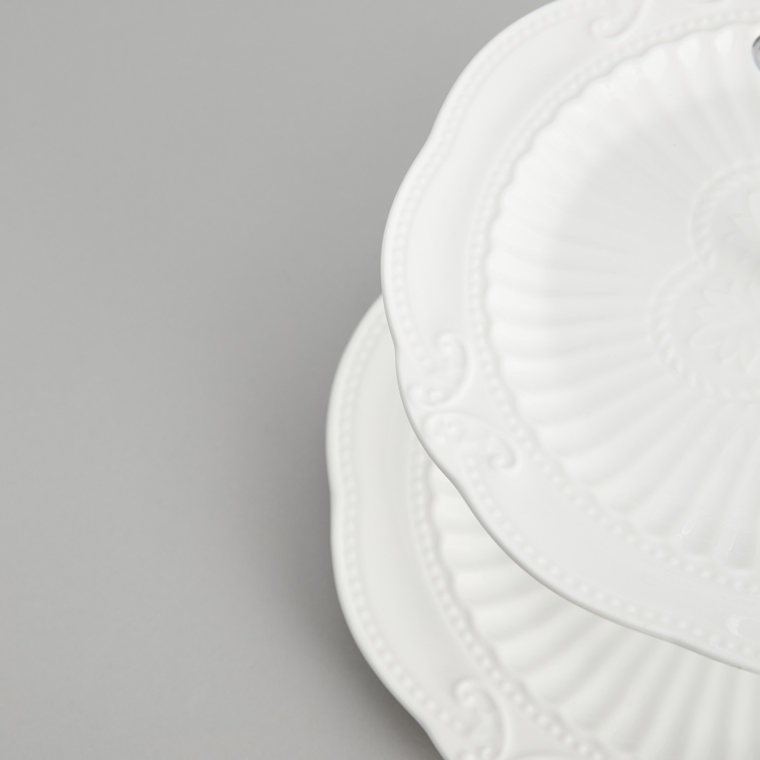 Кейк-стенд Emboss White - фото № 3