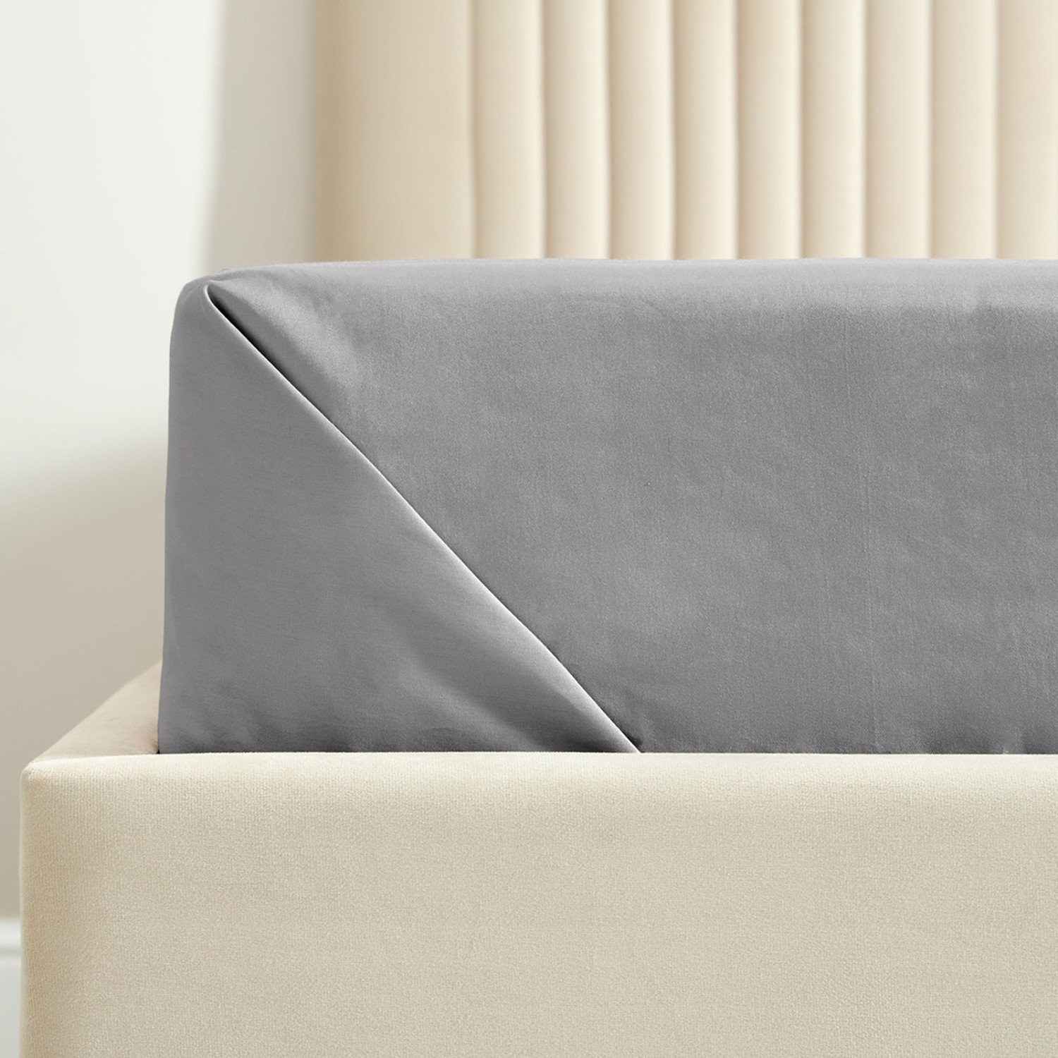 Простыня Серебристо-серый/Silver grey - фото № 2