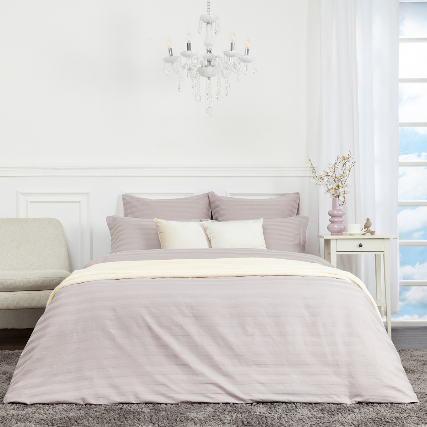 Постельное белье Эфирная роза/Ethereal rose - фото № 7