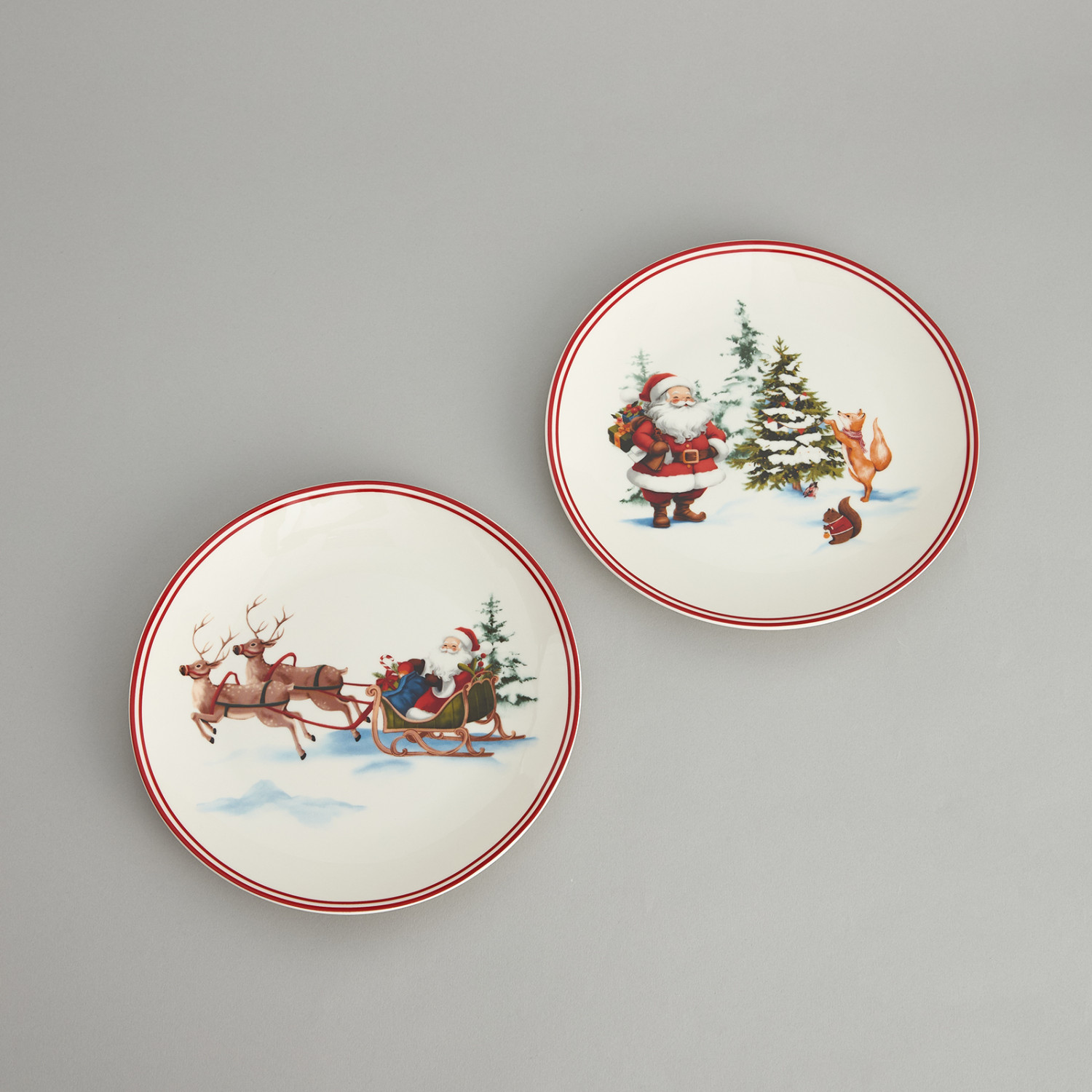 Набор тарелок Рождество/Noel I - фото № 5