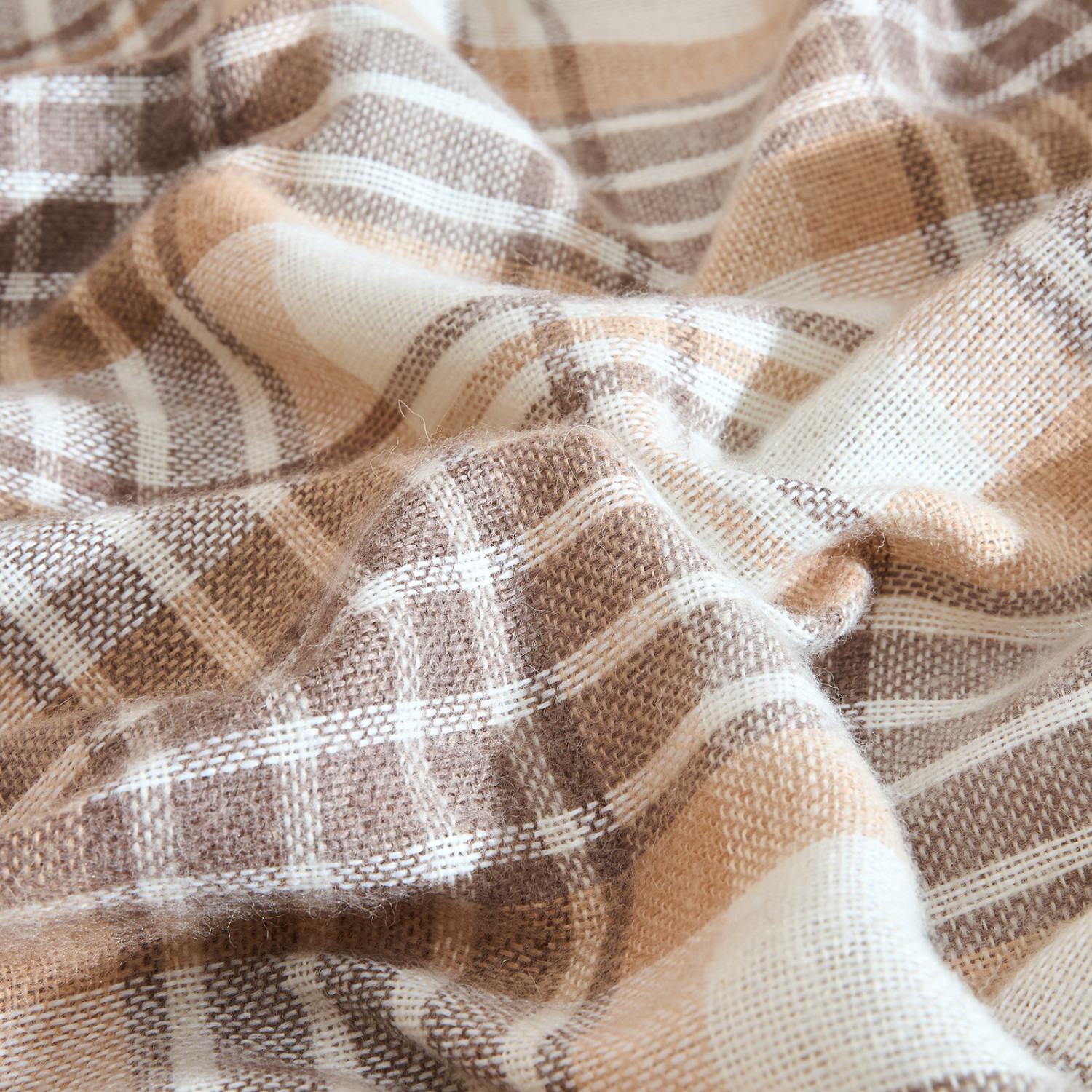 Плед Cellule, бежевый - фото № 6