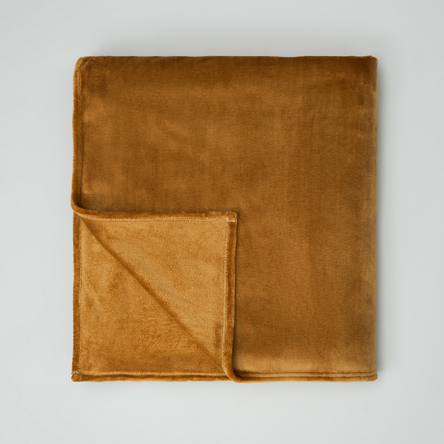 Плед Сверхмягкий/Supersoft, медь - фото № 4