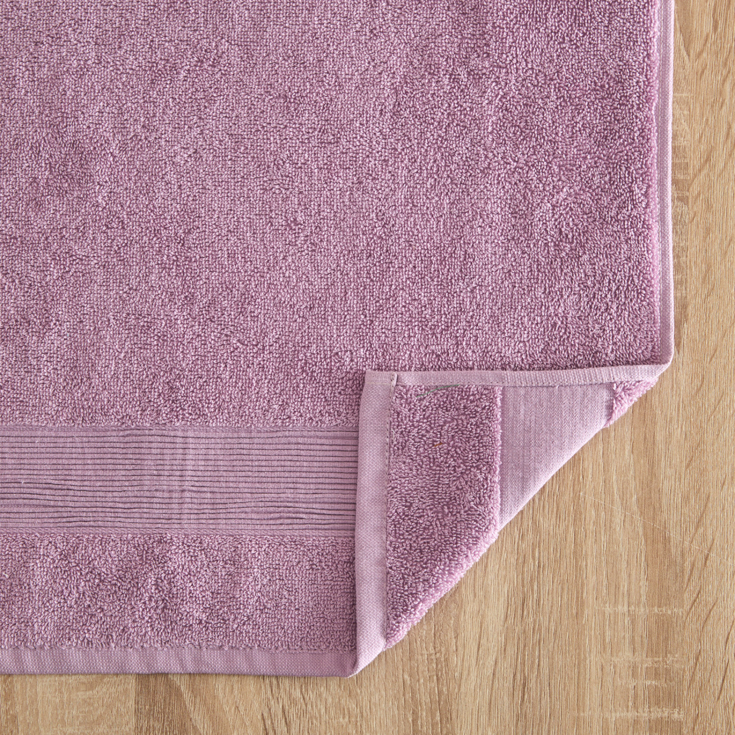 Полотенце махровое Piega, сирень - фото № 6