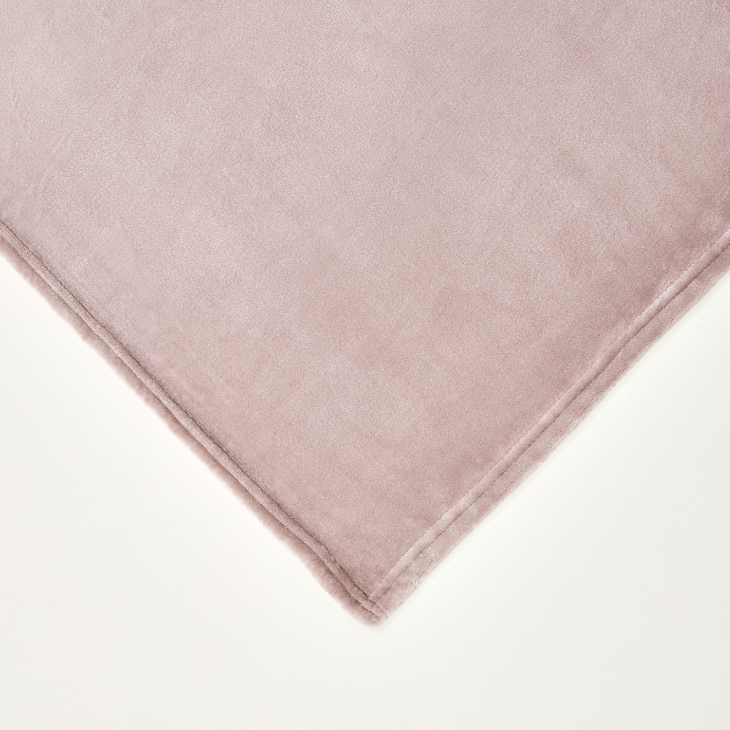 Плед Supersoft, серо-розовый - фото № 3