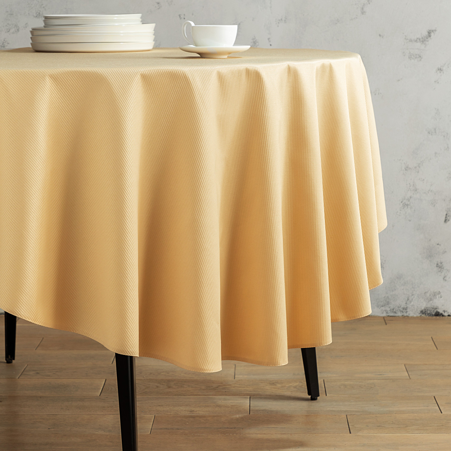 Скатерть круглая Golden ecru