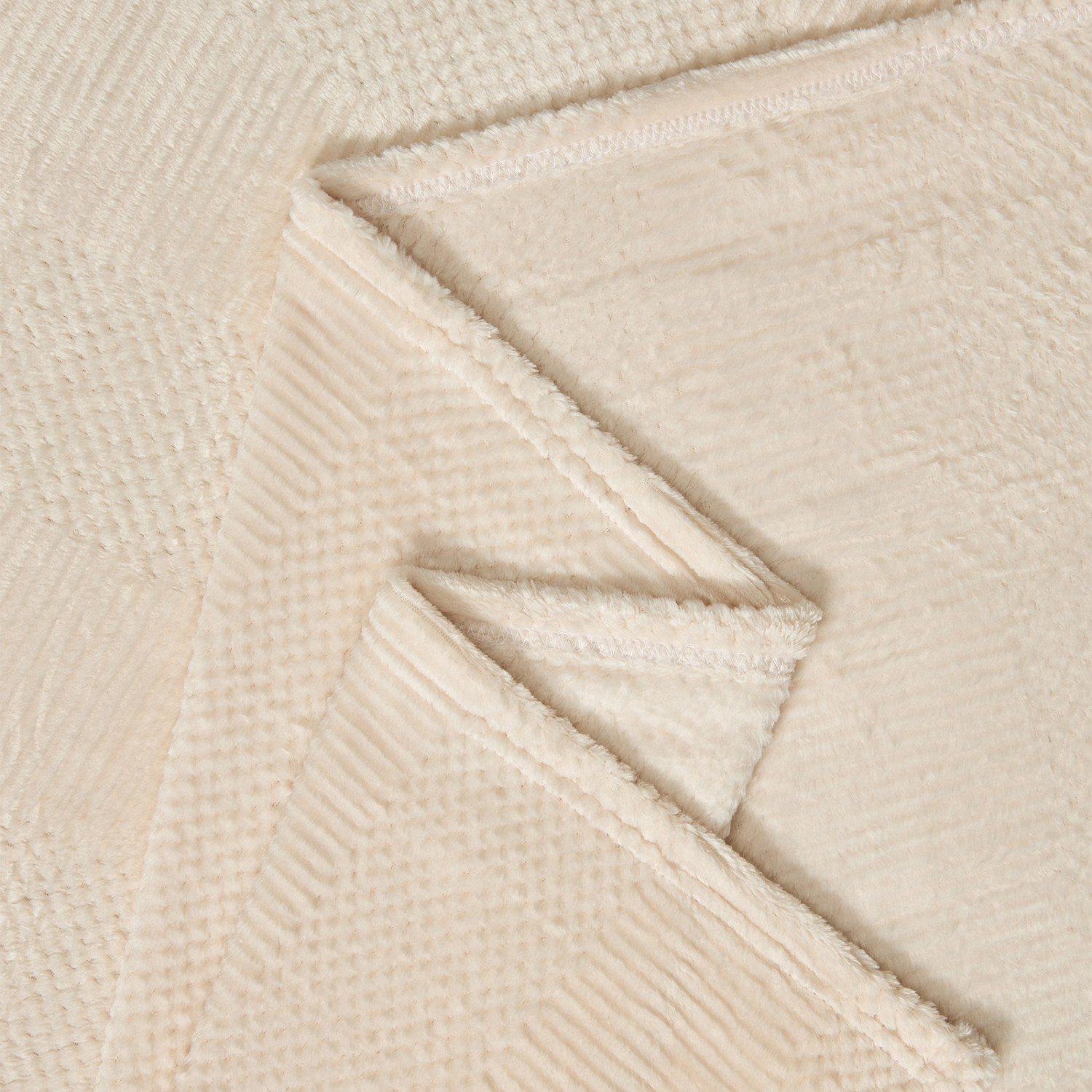 Плед Leon, молочный - фото № 4