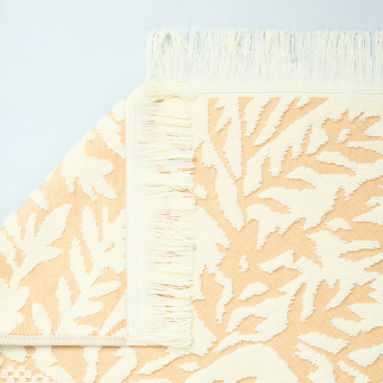 Полотенце махровое Tiziana, бежевое - фото № 2