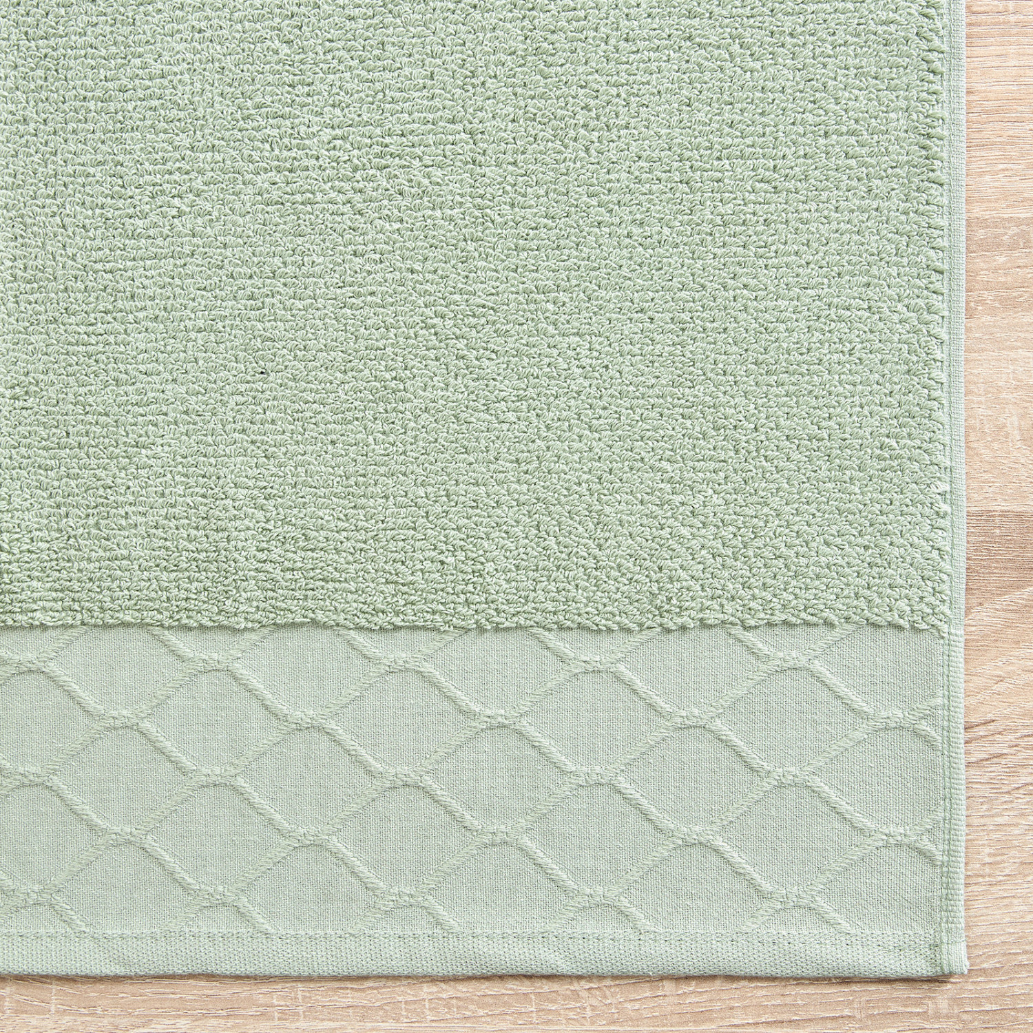 Полотенце махровое Savona, зеленое - фото № 6