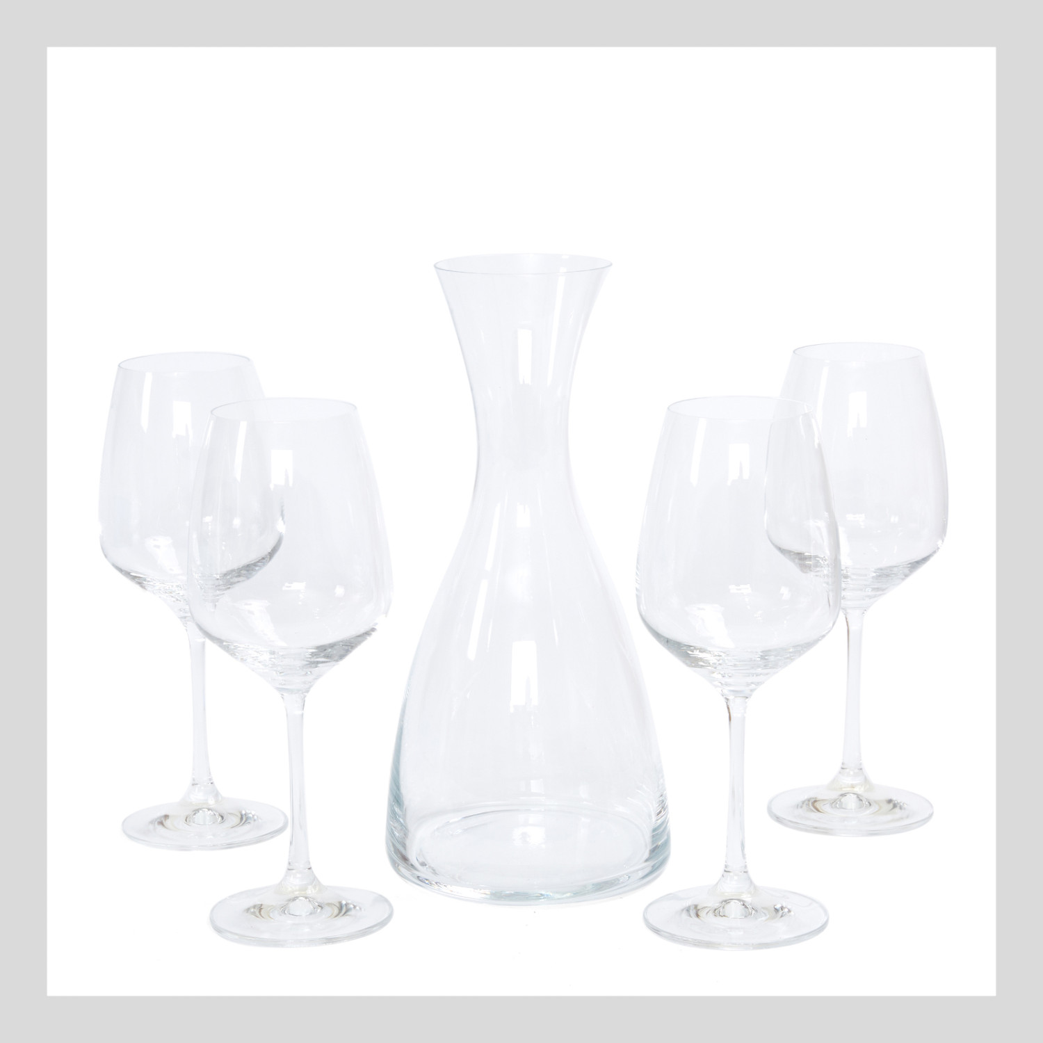 Набор бокалов с декантером Giselle