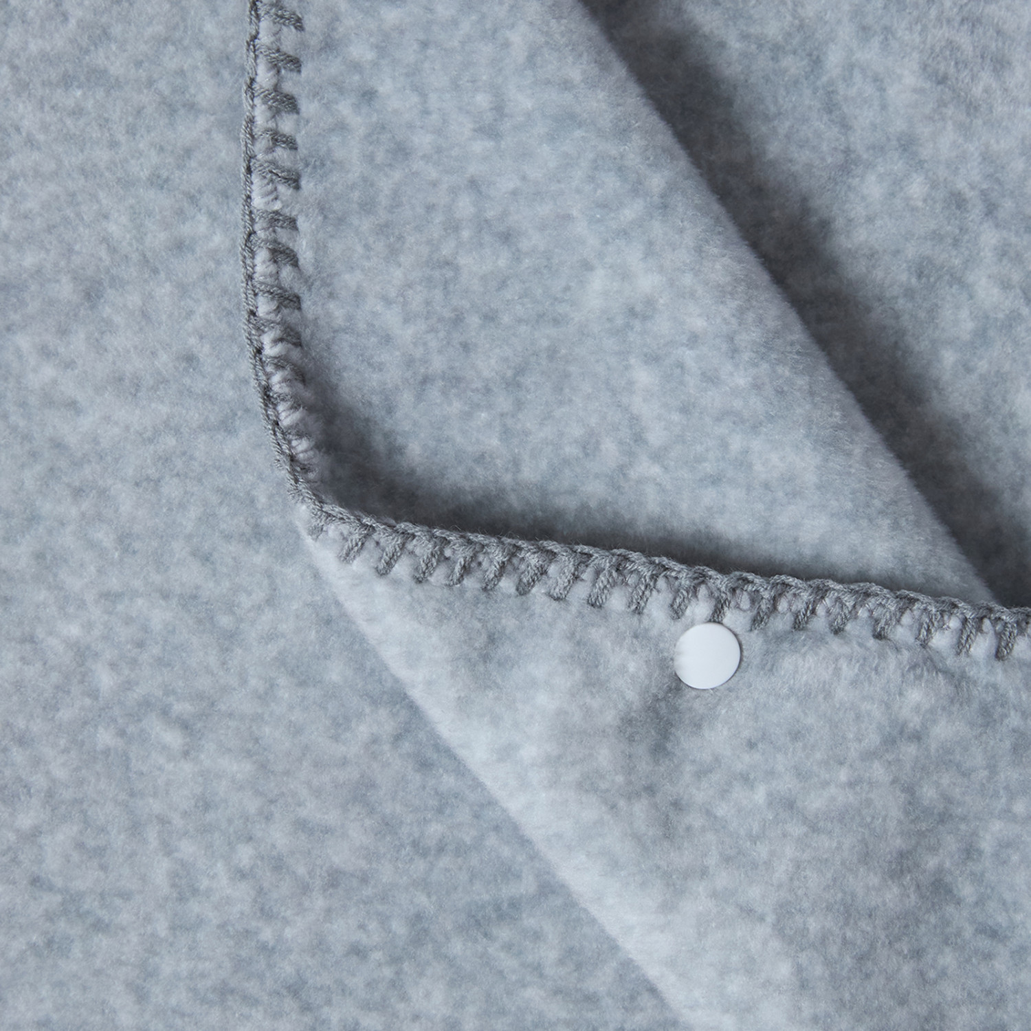 Плед Пончо/Poncho, серый - фото № 8