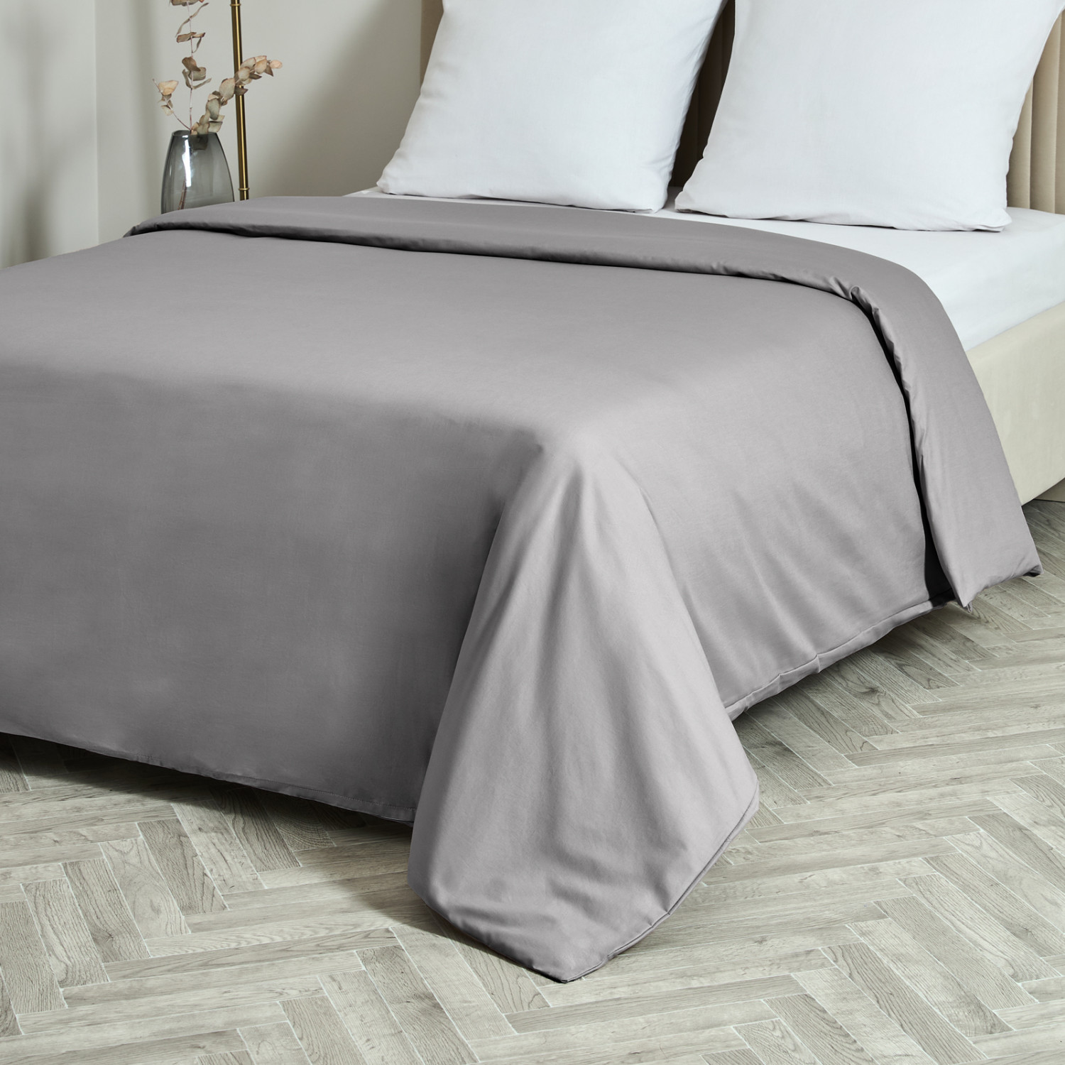 Пододеяльник Серебристо-серый/Silver grey - фото № 2