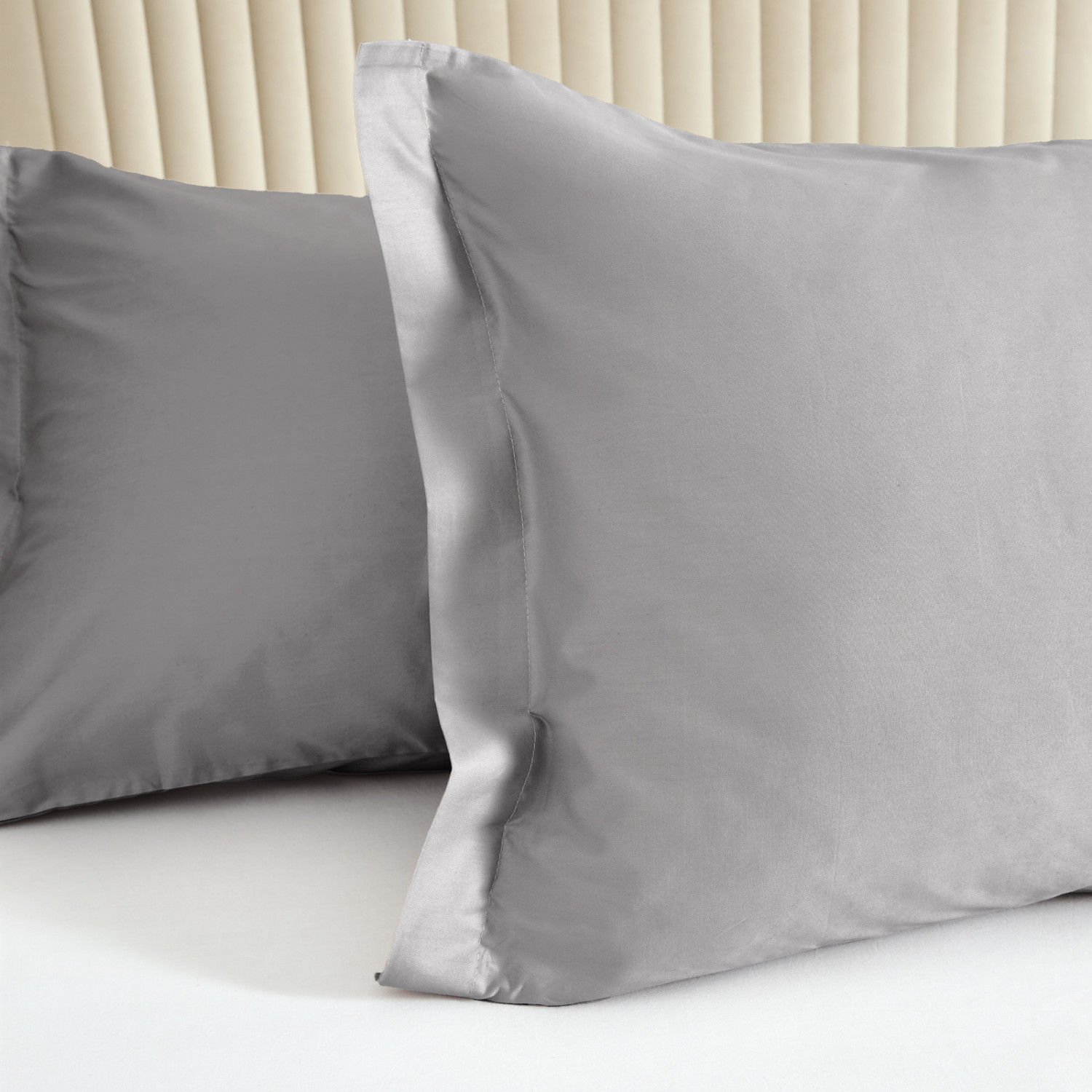 Комплект наволочек Silver grey с ушками - фото № 2