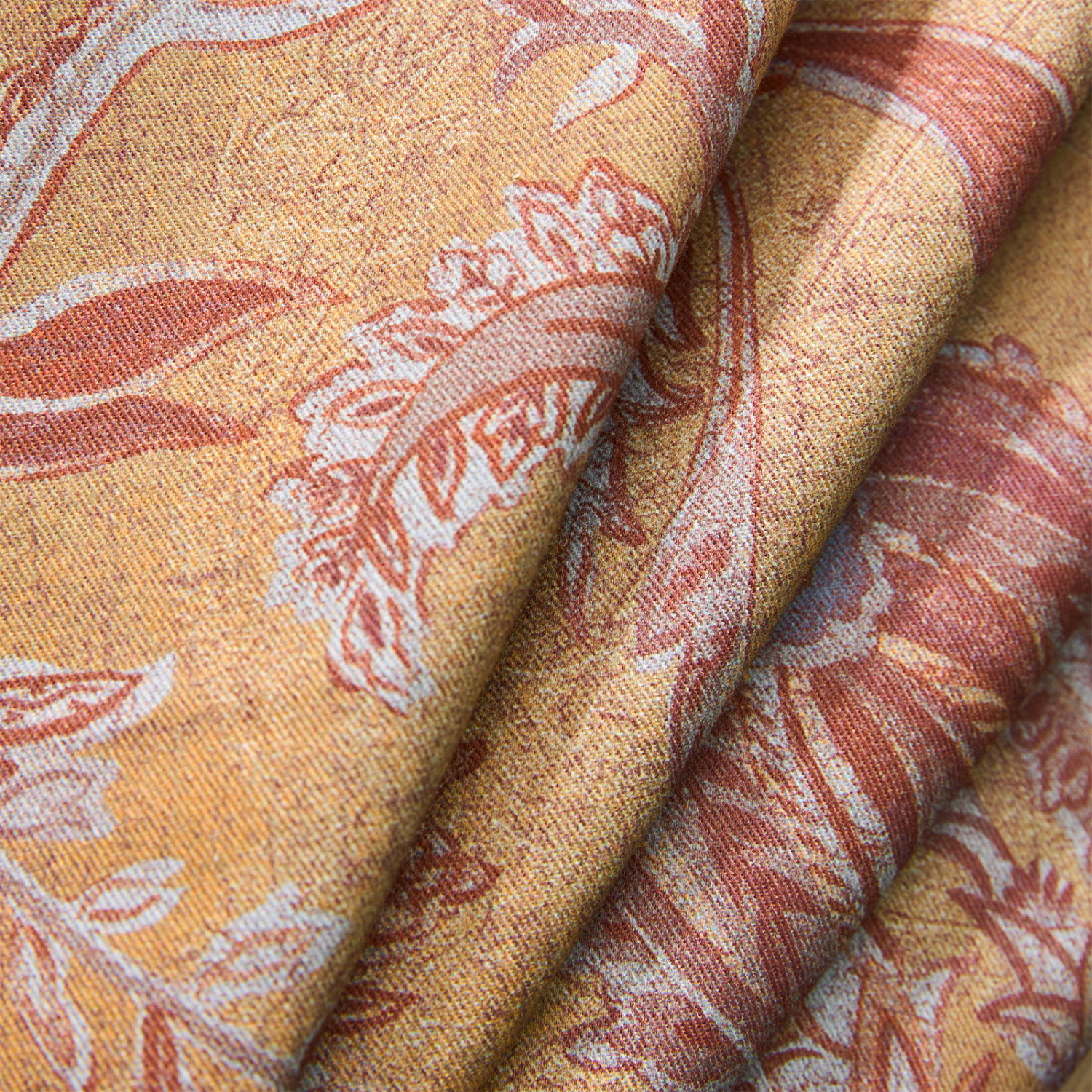 Скатерть Paisley, охра - фото № 6