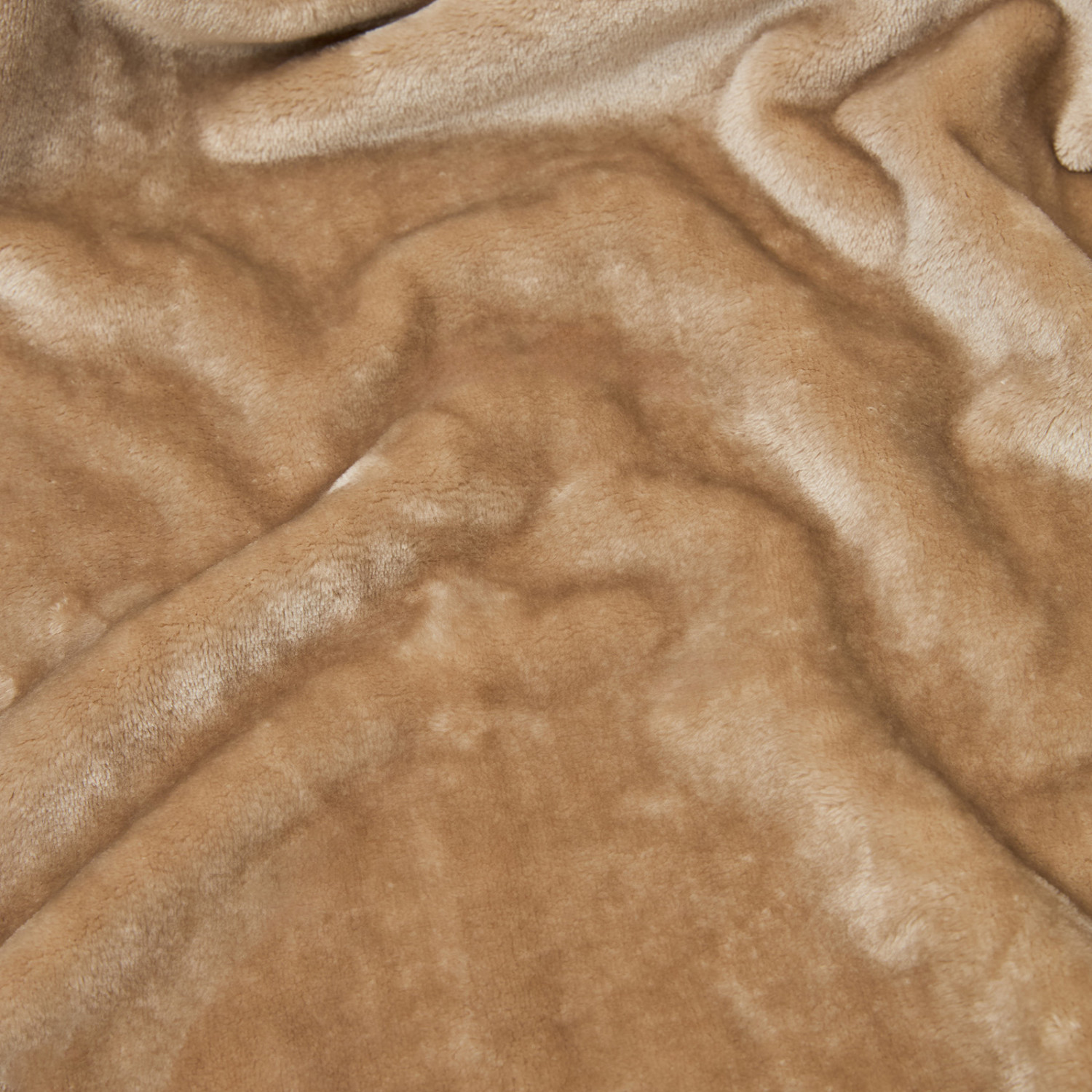 Плед Supersoft, серо-бежевый - фото № 4