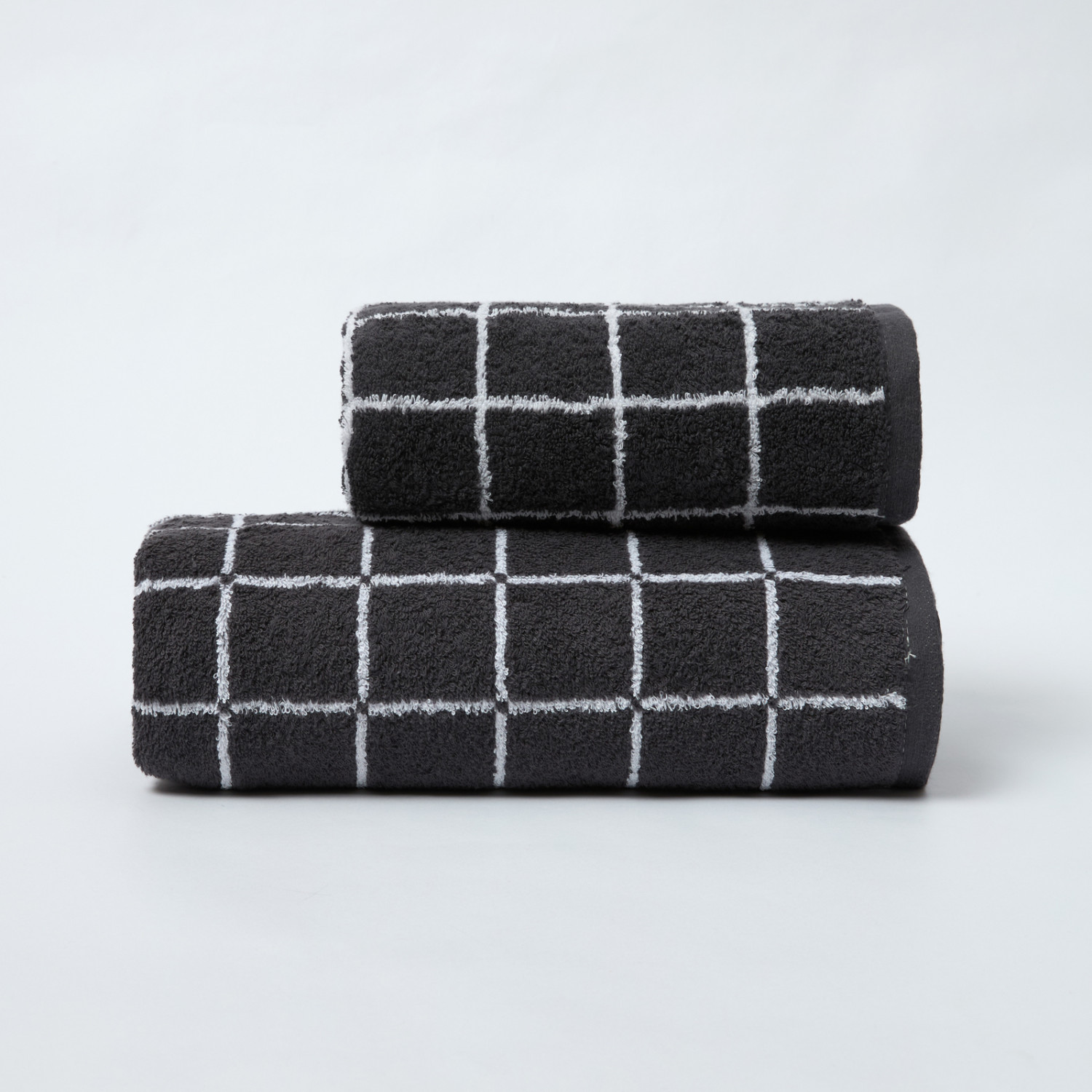 Комплект махровых полотенец Большая клетка/Gabbia larga II - фото № 4