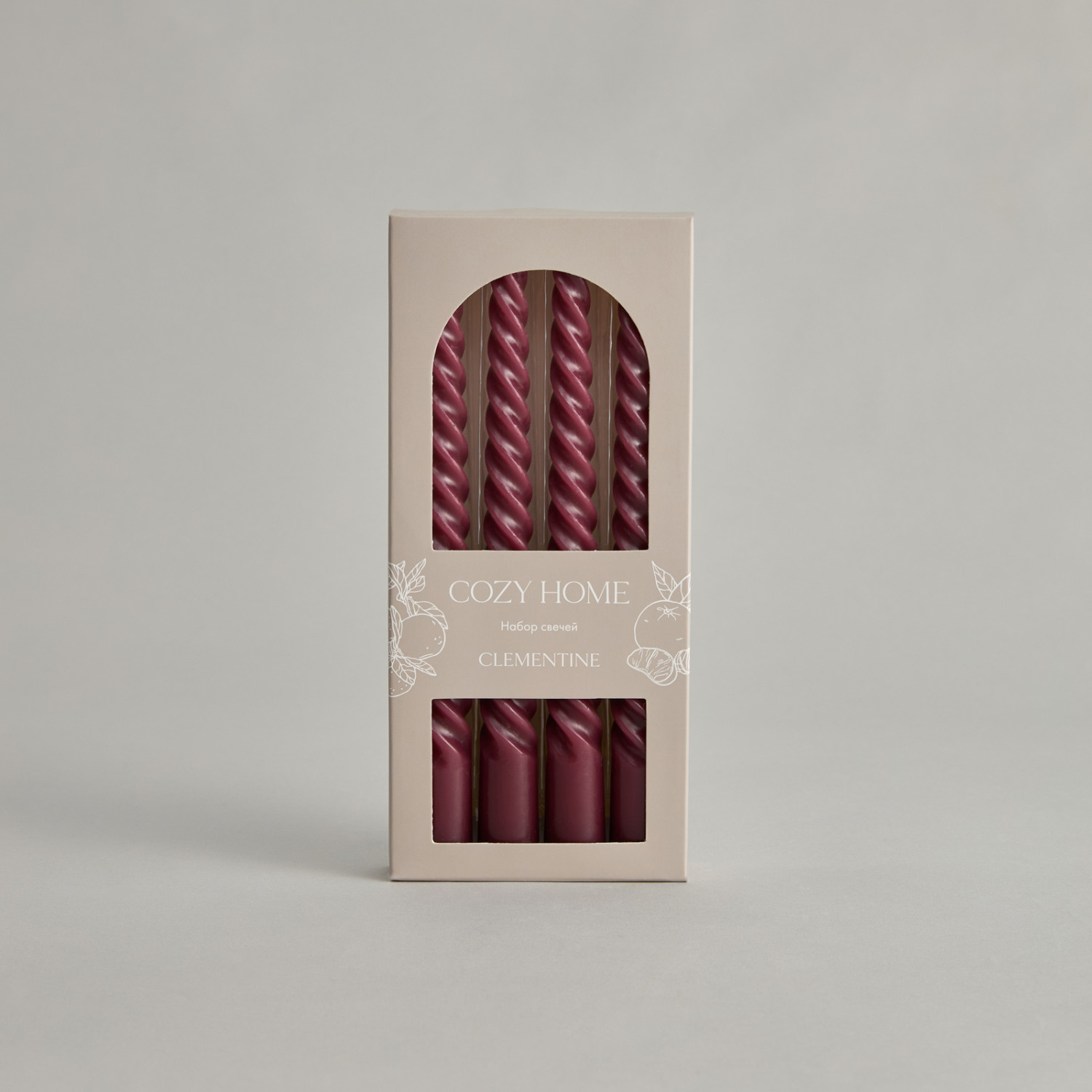 Набор свечей Клементин/Clementine III - фото № 3