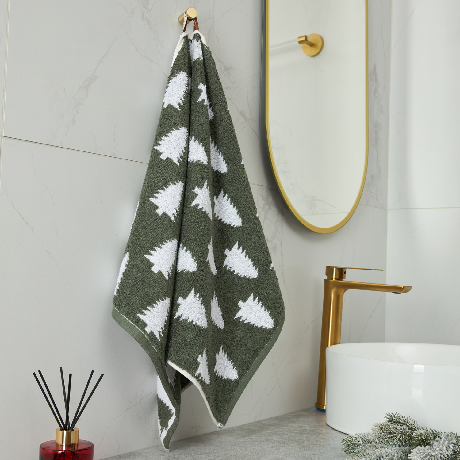 Полотенце махровое Красная сосна/Abete rosso III